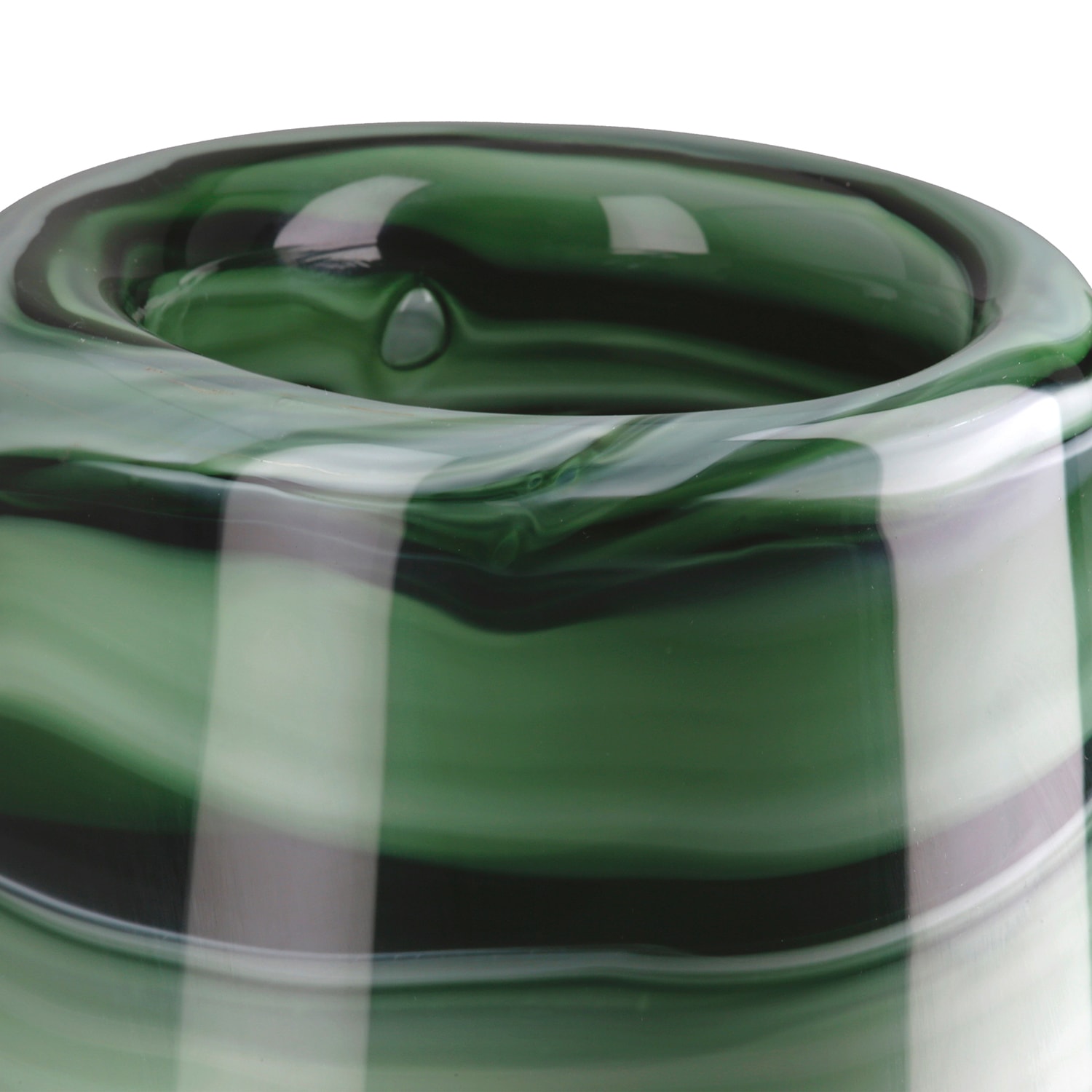 GILDE Vase de table »Verde« handgearbeitet, mundgeblasen, wasserdicht