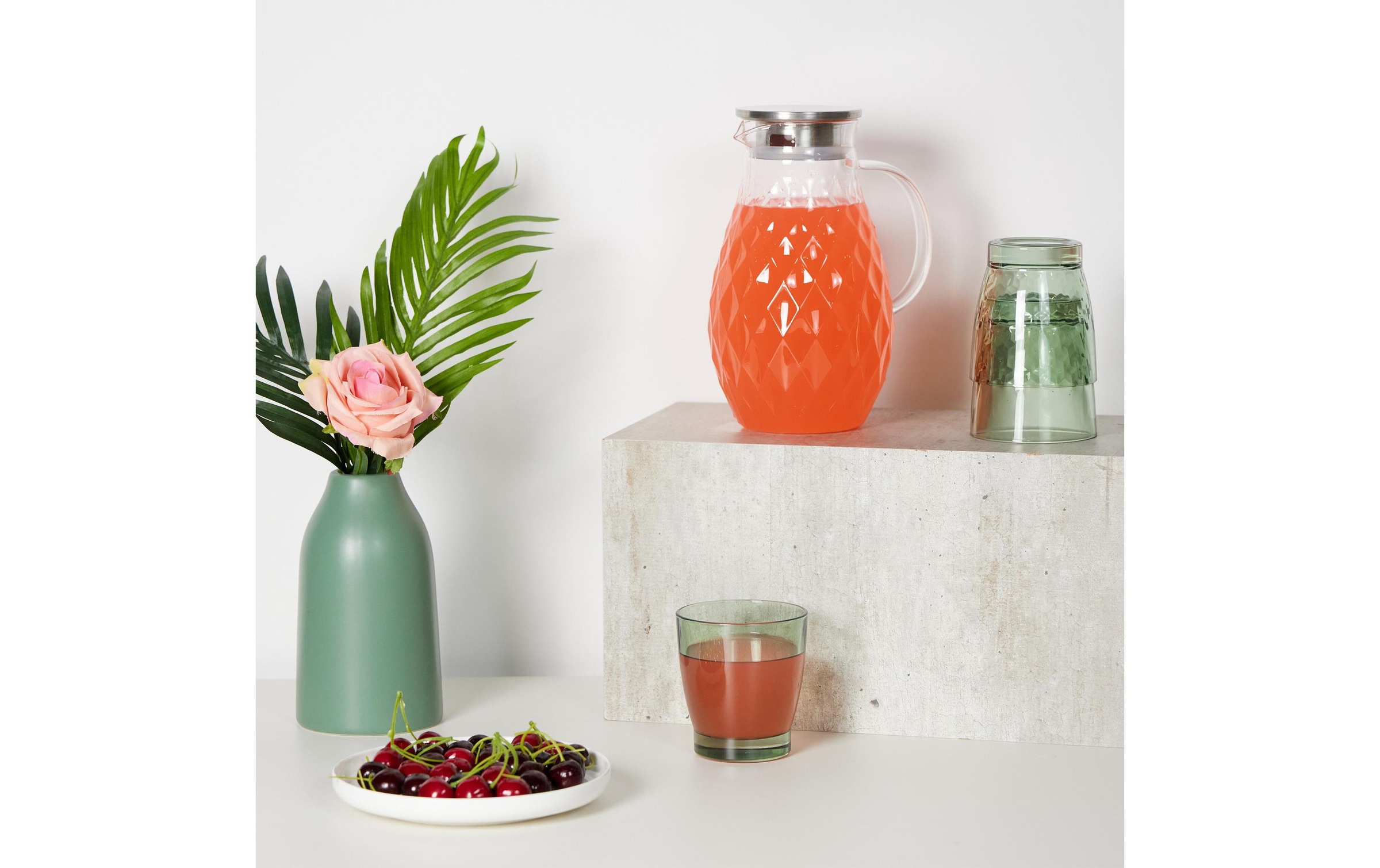 relaxdays Wasserkrug »2 Liter«