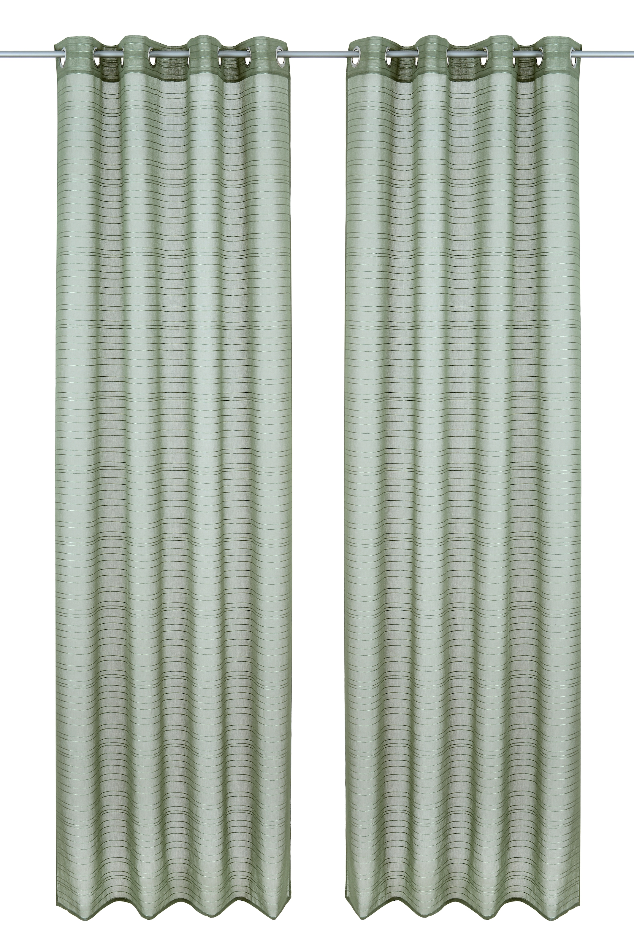 Bruno Banani Rideau »Linus« Œillet 1 cuis tlg. 1 Schal, eingewebte Querstreifen