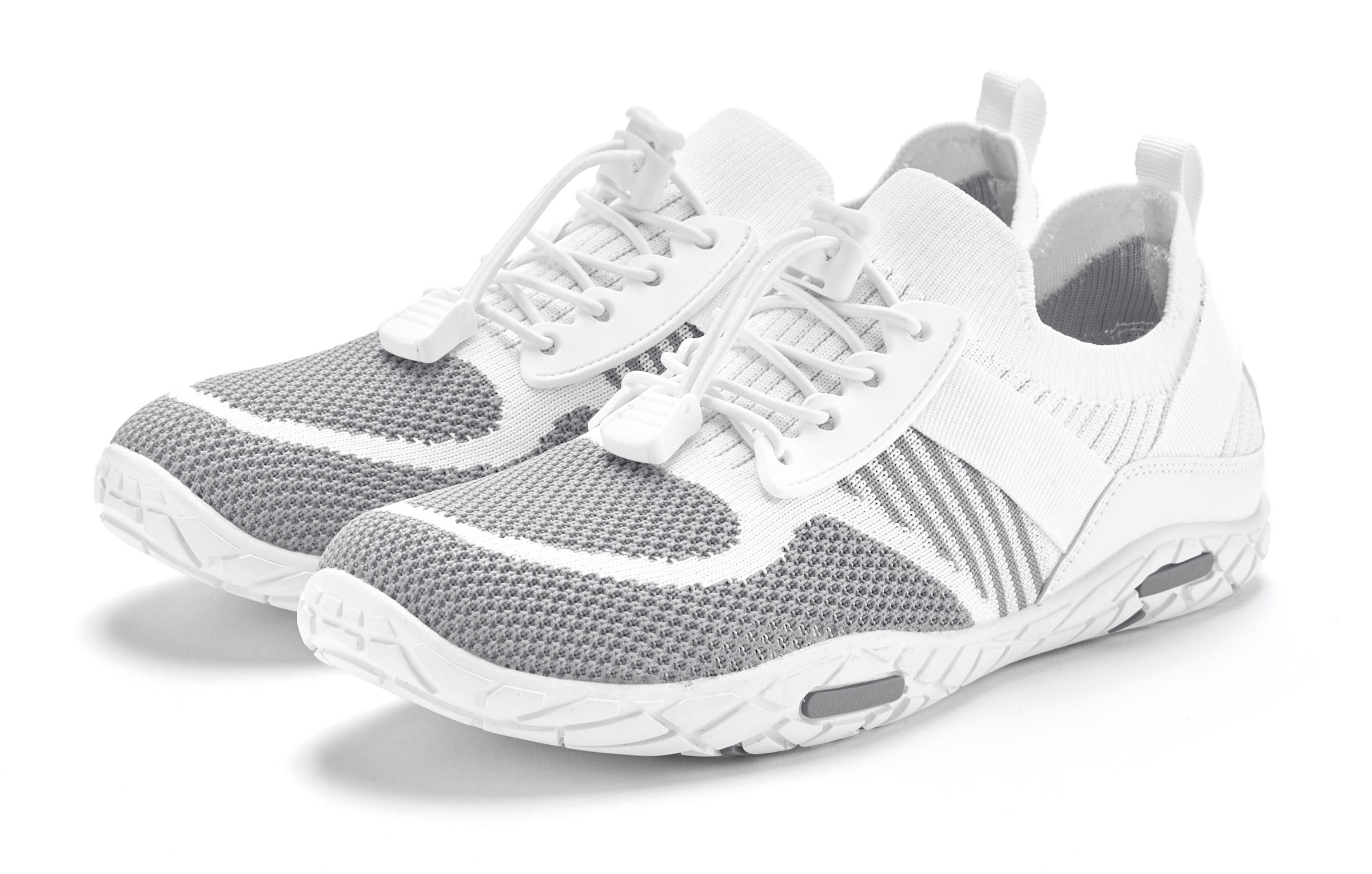 LASCANA Sneakers »Slip-On-Sneaker,«  Freizeitschuh, Halbschuh superleicht, flache flexible Sohle VEGAN