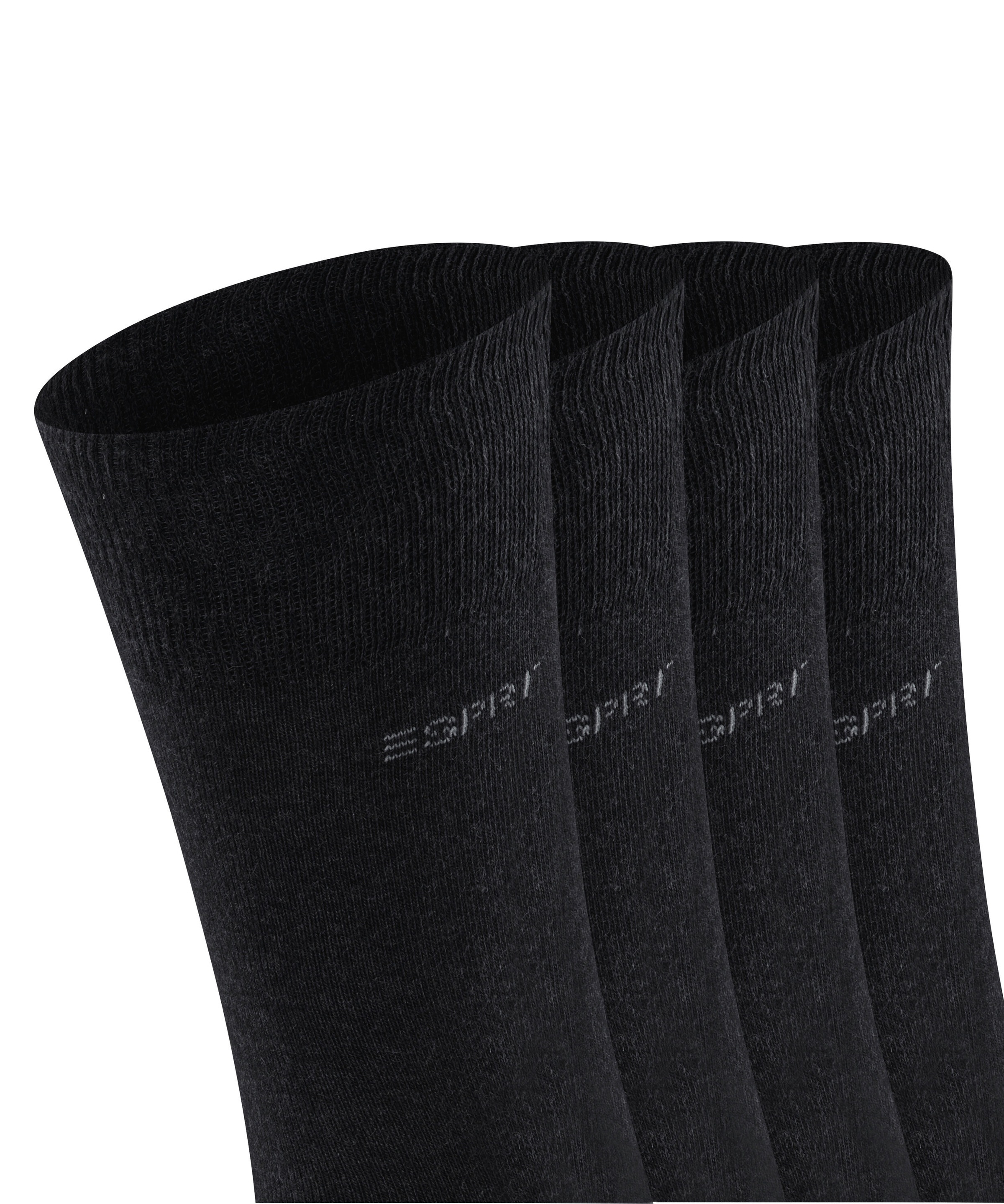Esprit Chaussettes »Solid« Chaussettes unies, pack avantage basique, hauteur mollet