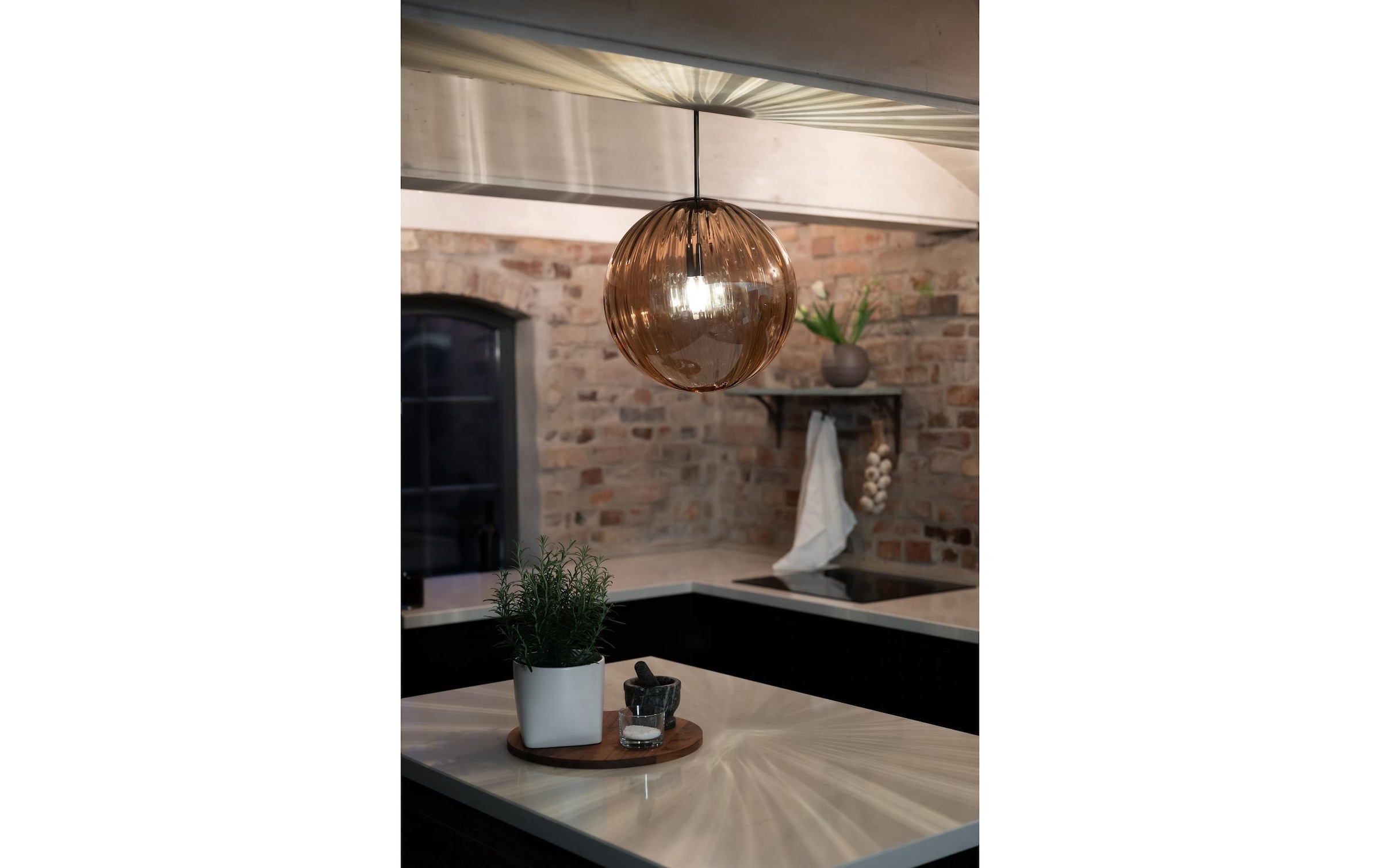Markslöjd Lampe suspendue »Fengari« blanc neutre