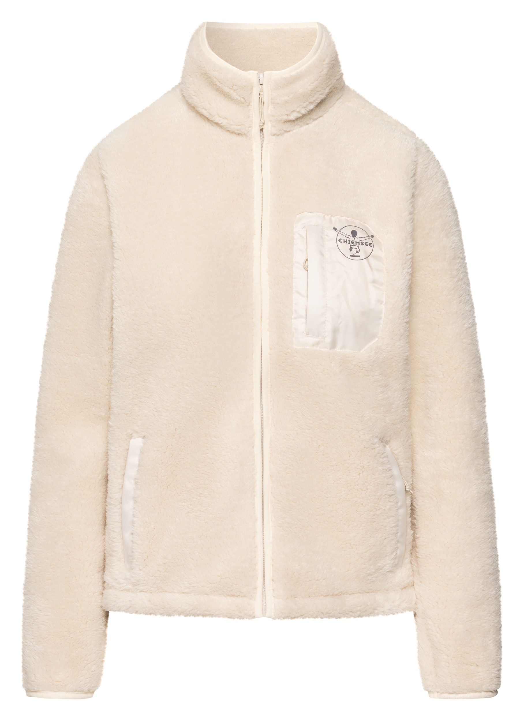 Chiemsee Veste polaire »Jacket, Regular Fit« style sportif, en polyester, coupe régulière, aussi en grandes tailles