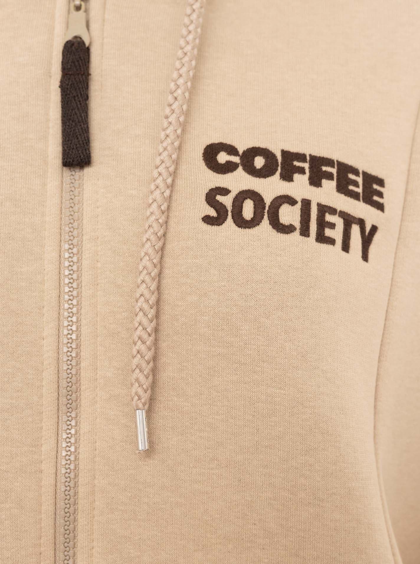 Zwillingsherz Kurzmantel »"Morning Coffee"« grosse Stickerei hinten, Taschen, Reissverschluss