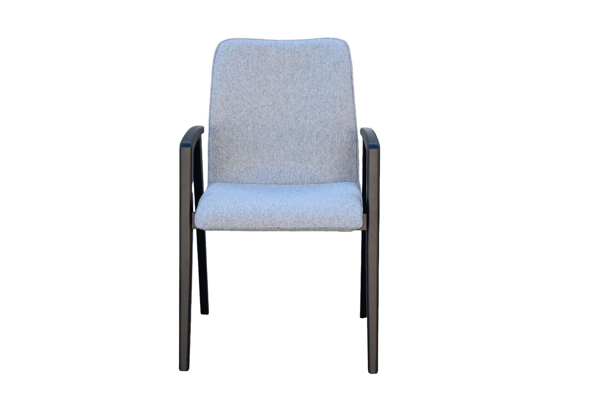 GOODproduct Chaise avec accoudoirs »Loreen Esszimmerstuhl, Polsterstuhl, Wohnstuhl, Essstuhl mit Armlehnen« (Set) 2 cuisMassivholzgestell und Armlehnen, stilvoll, bequem, Designstuhl