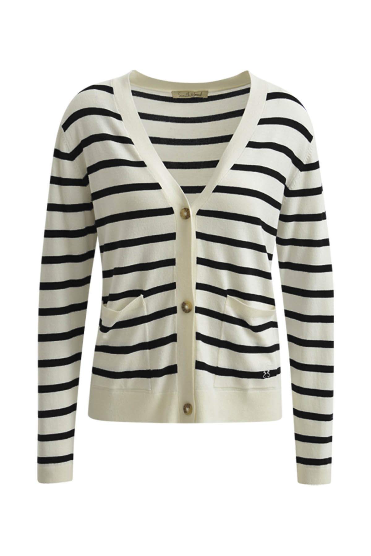 Smith & Soul Strickjacke mit V-Ausschnitt, Viskosemix