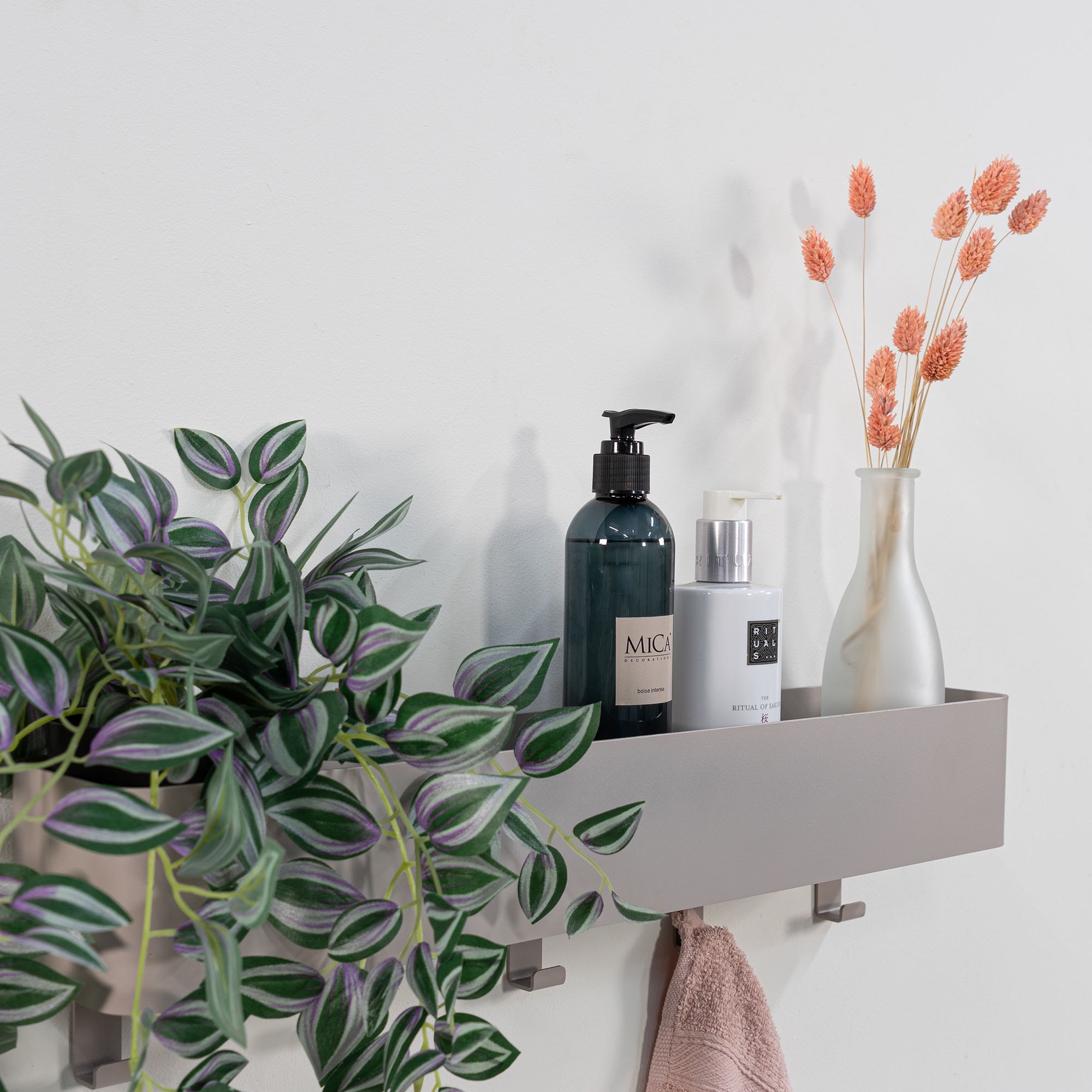Spinder Design Garderobenhaken »Multi 5« 2-in-1 Wandregal + Garderobe