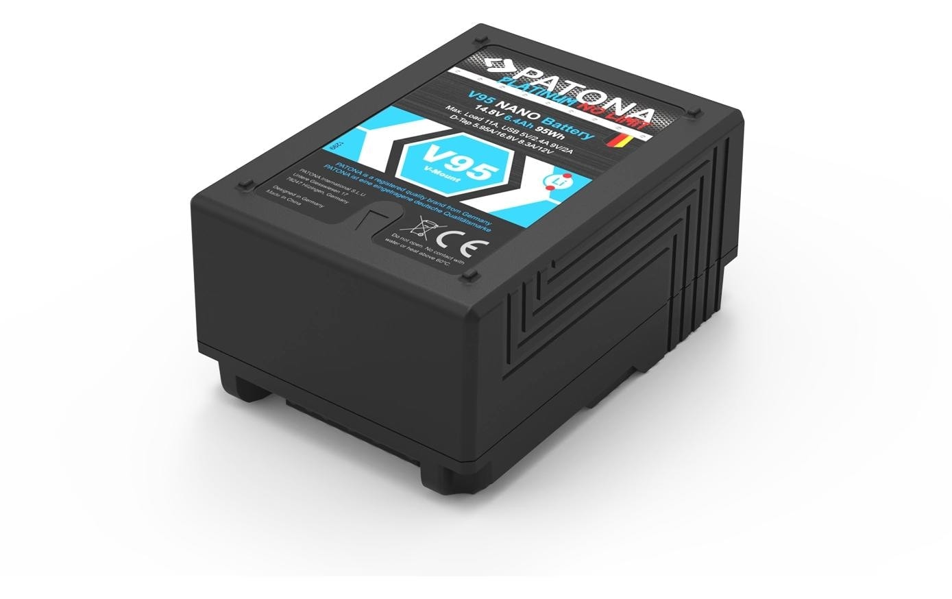   Batterie rechargeable »Patona Platinum NANO Akku für Sony DSR 600P« 6.400 mAh