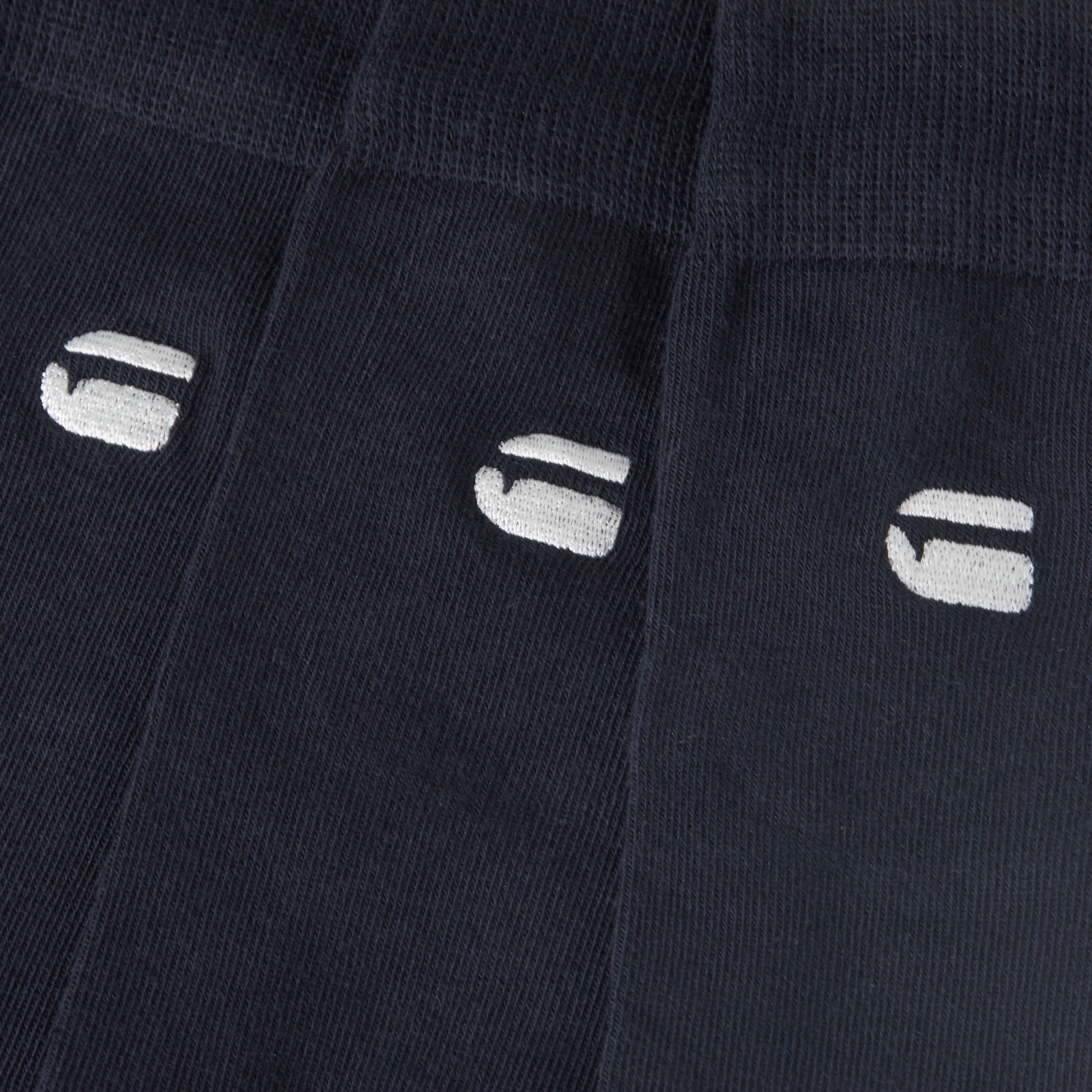 G-STAR Socken »SAGE, 3 PACK SOCKS« Packung, 3 Paar tlg. unifarben mit Logostickerei