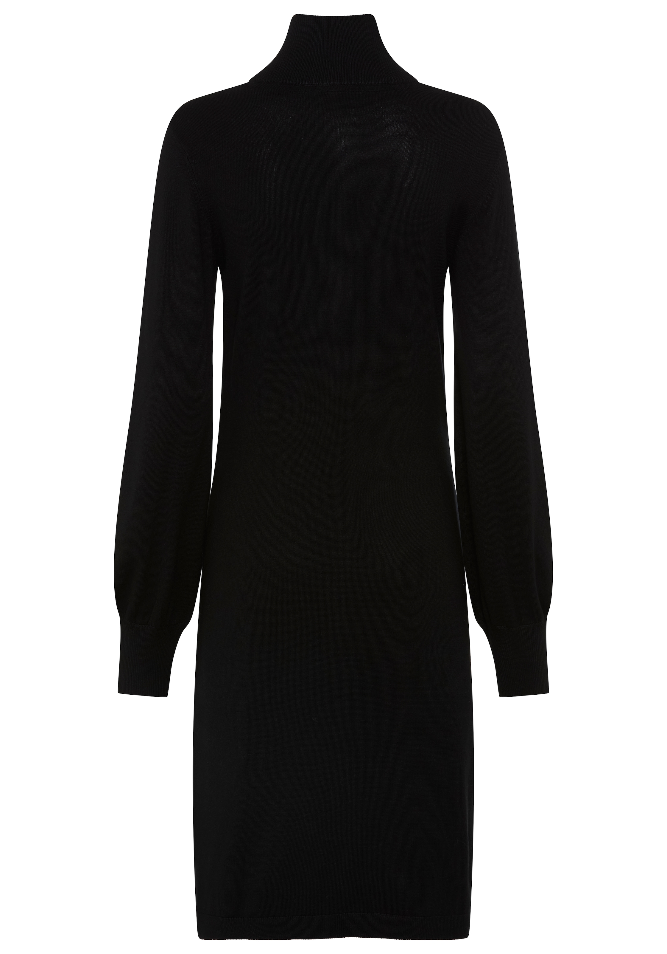 Laura Scott Robe en tricot avec col Troyer en forme mini