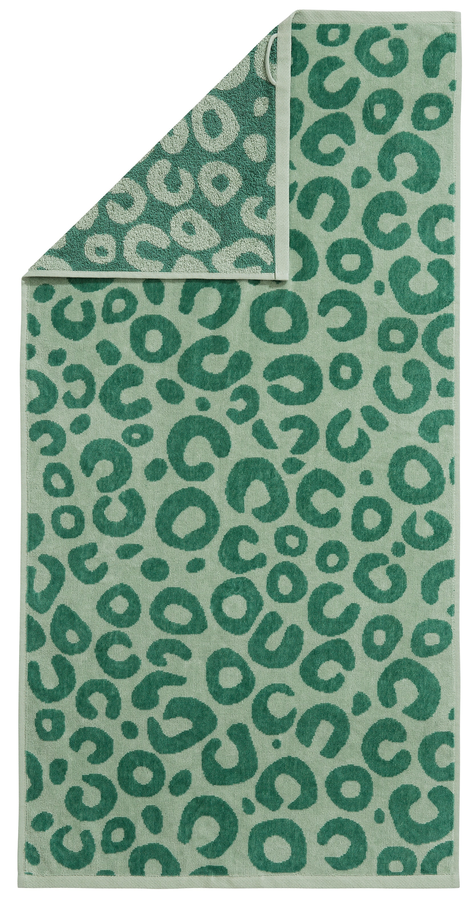 GOODproduct Set de serviettes »Anna Leopardenmuster, 8-tlg Handtuch-Set, 100% Baumwolle« Set 8 pièces Velours en frottier Duschtücher, Handtücher und Gästetücher, weich, modern, Animal Print