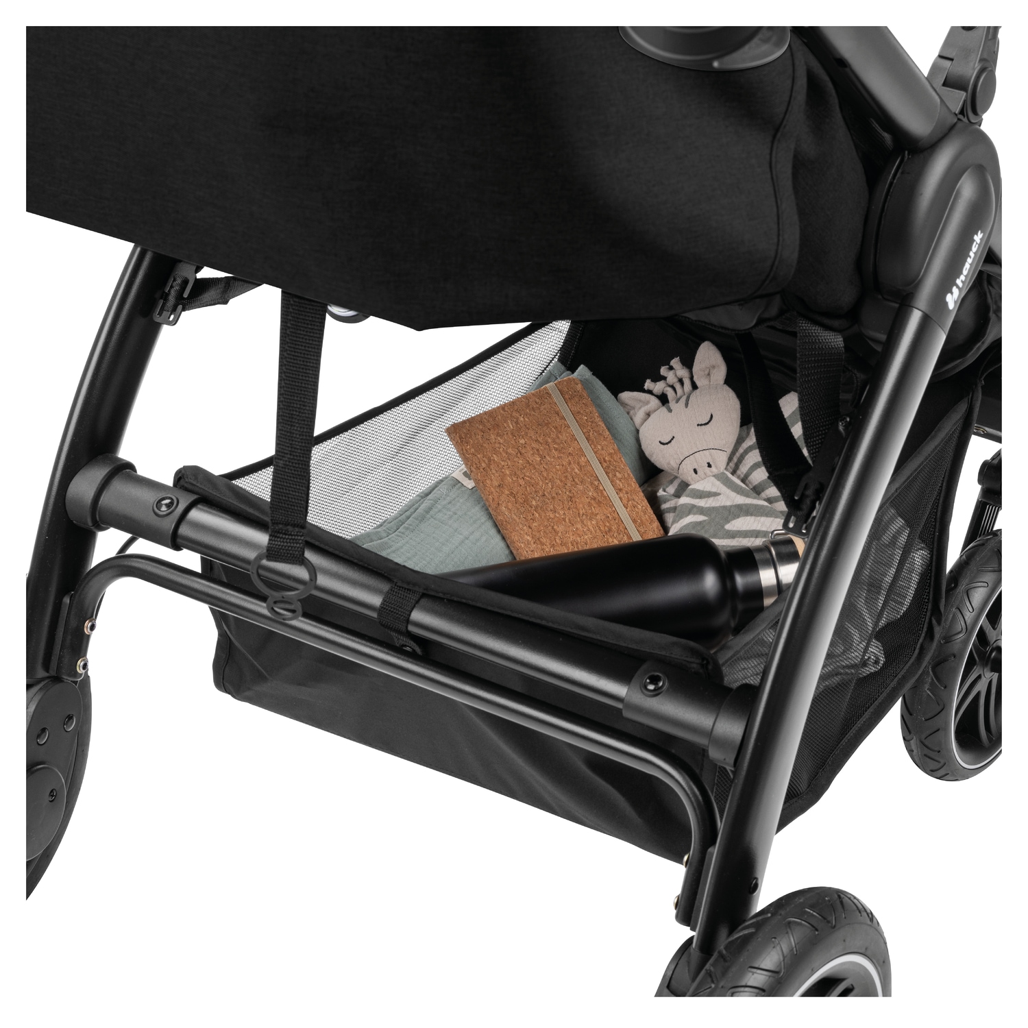 Hauck Poussette pour enfants »Uptown, Black Melange« 22 kilos bis 22 kg belastbar