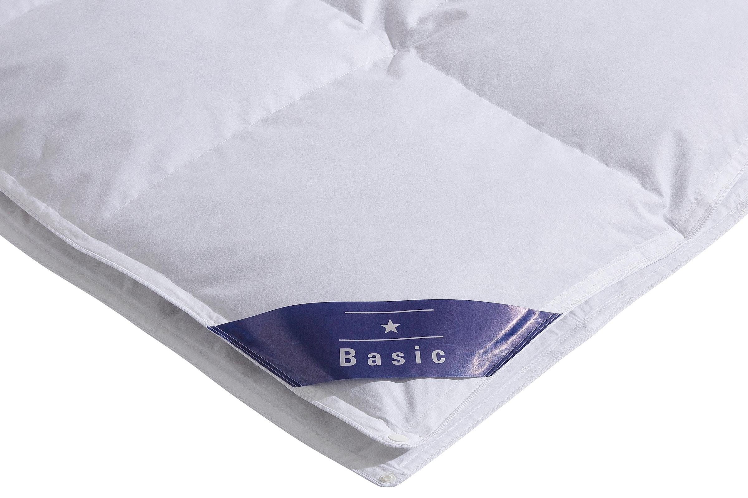 Hanse by RIBECO Couette en plumes »Jonas« 4 saisons Füllung 10 % duvet, 90 % plumes 1 cuis tlg. couette pour toutes saisons, fabriquée en Allemagne