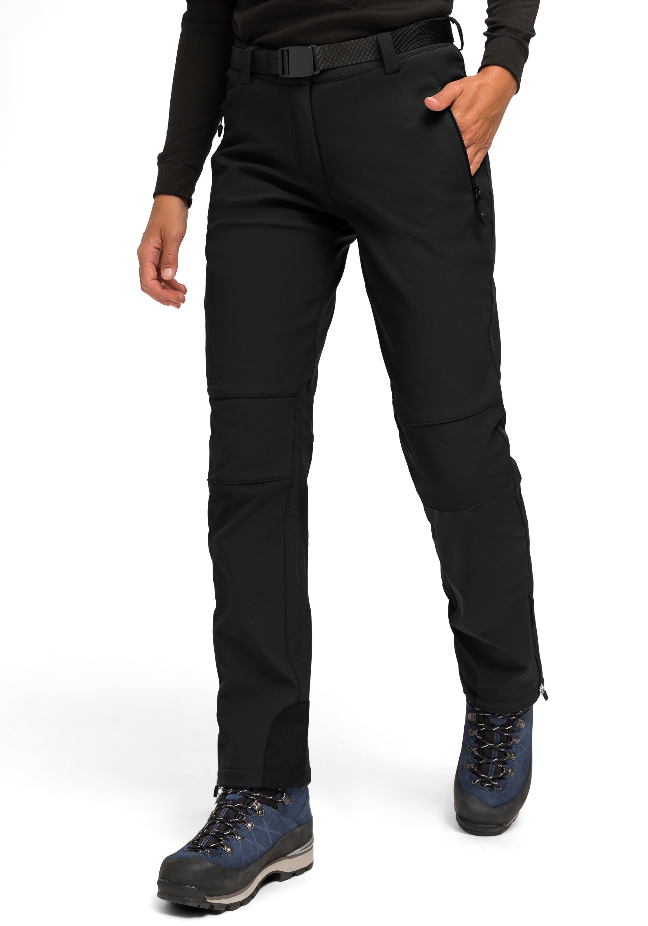 Maier Sports Funktionshose »Tech Pants W«  Warme Softshellhose, elastisch und winddicht