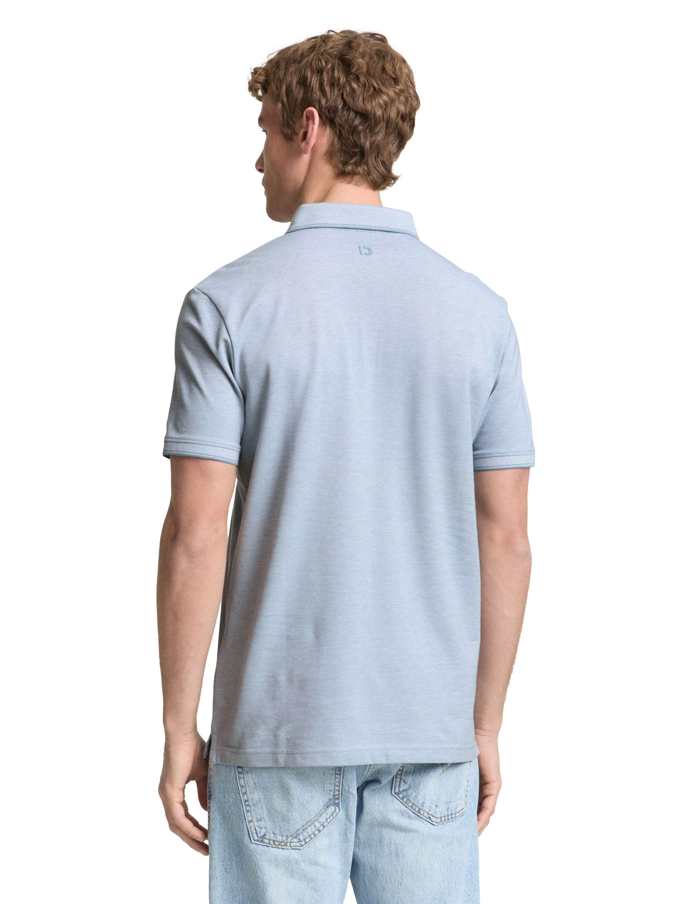 TOM TAILOR Denim Polo mit Polo Kragen