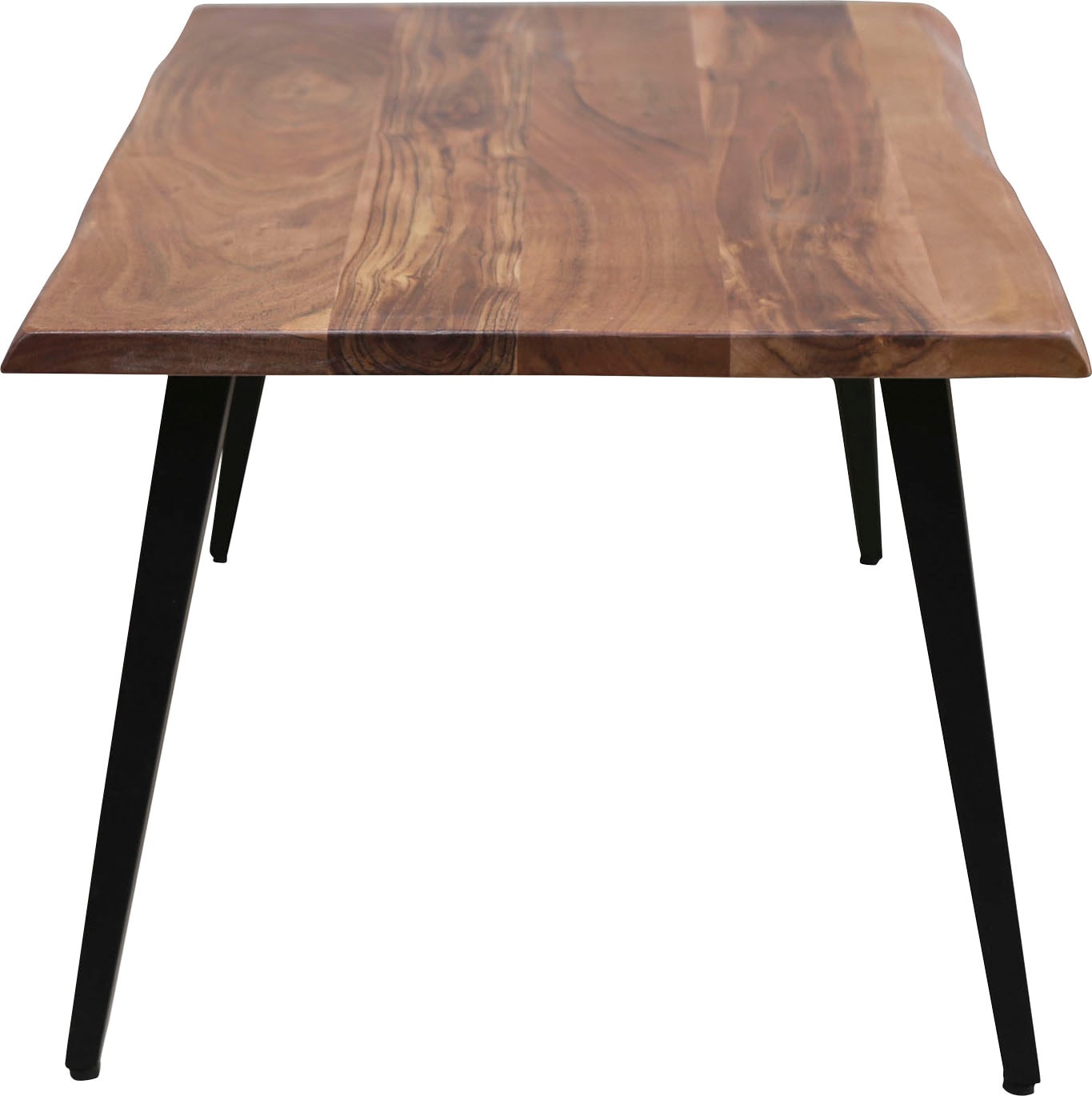 byLIVING Table basse »Caddy« Tischplatte mit Baumkante, Breite 110 oder 60 cm