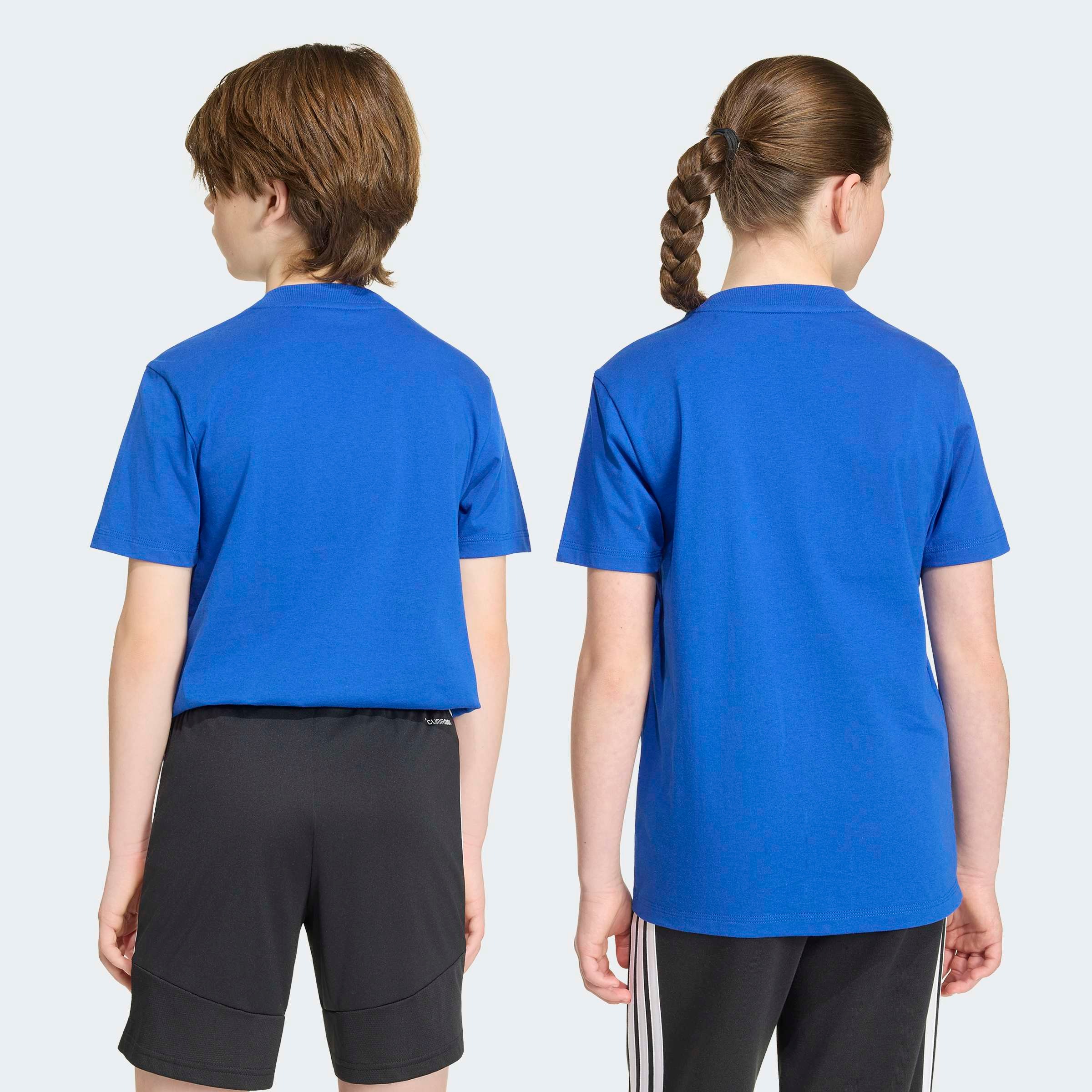 adidas Sportswear T-shirt »J LIN TEE 160« Pour enfants, col rond, sans fermeture, en coton