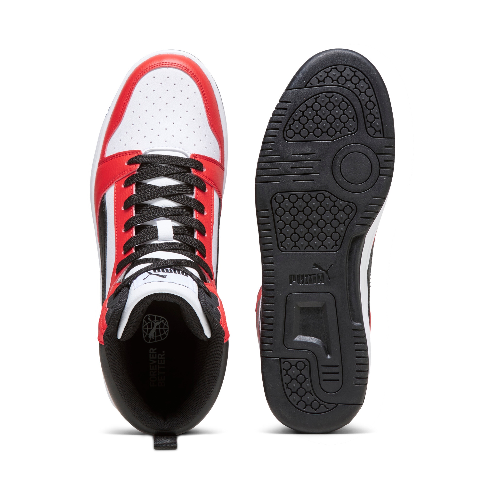PUMA Sneakers »REBOUND V6«  hauteur cheville, dessus déperlant, semelle intérieure douce