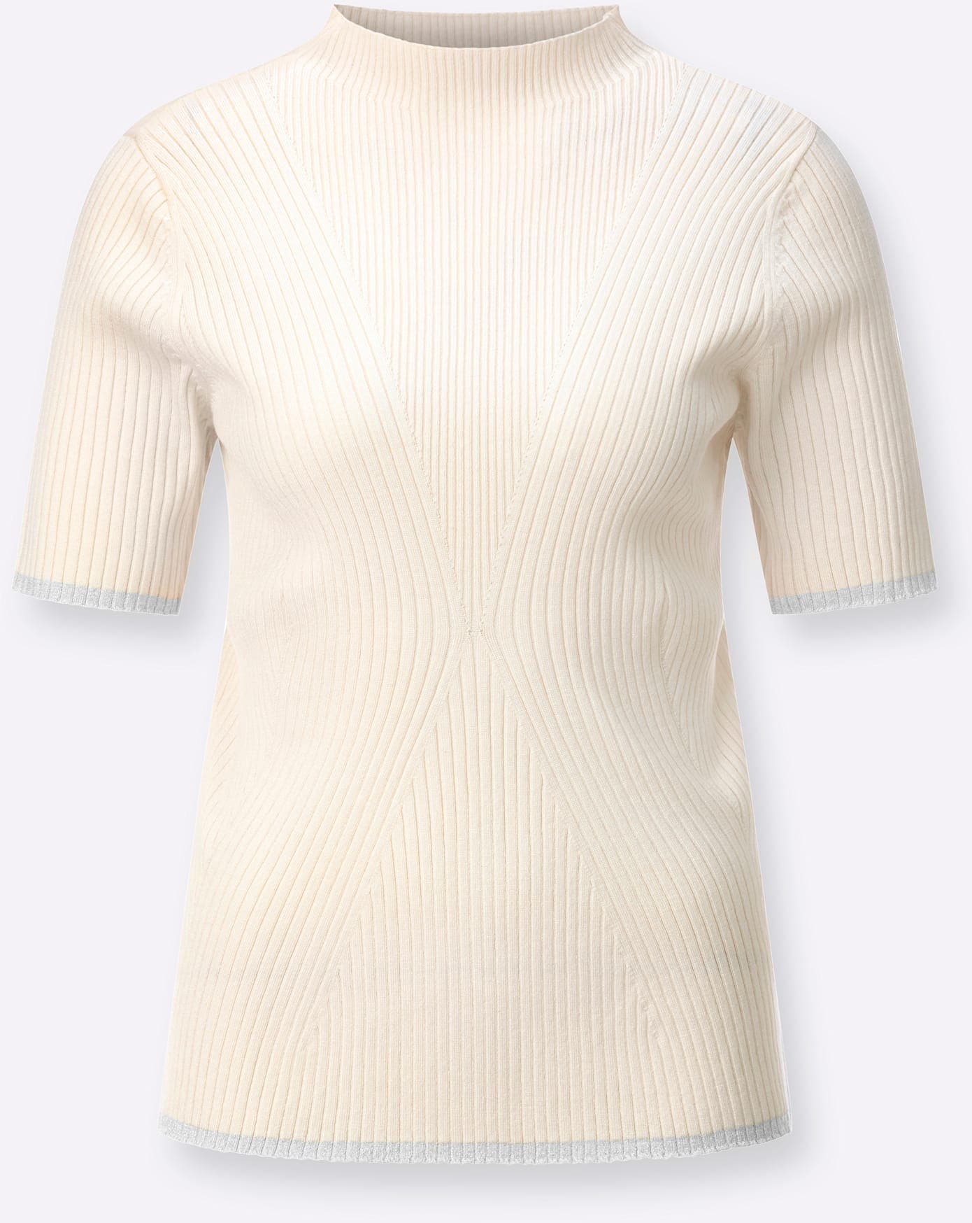creation L Pull en tricot »Stehkragen-Pullover«