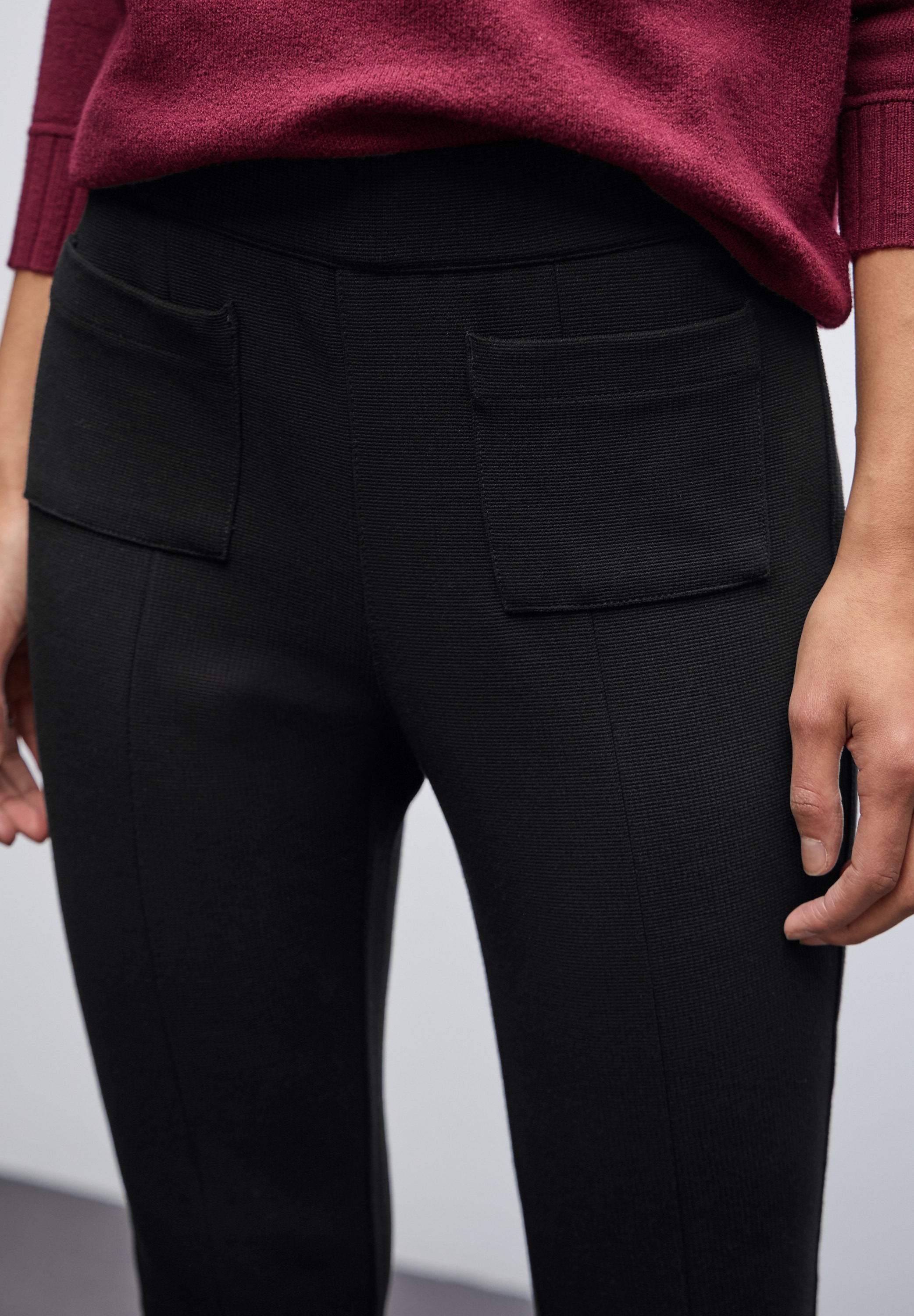 STREET ONE Pantalon bootcut »Style Hope«  mit elastischem Bund