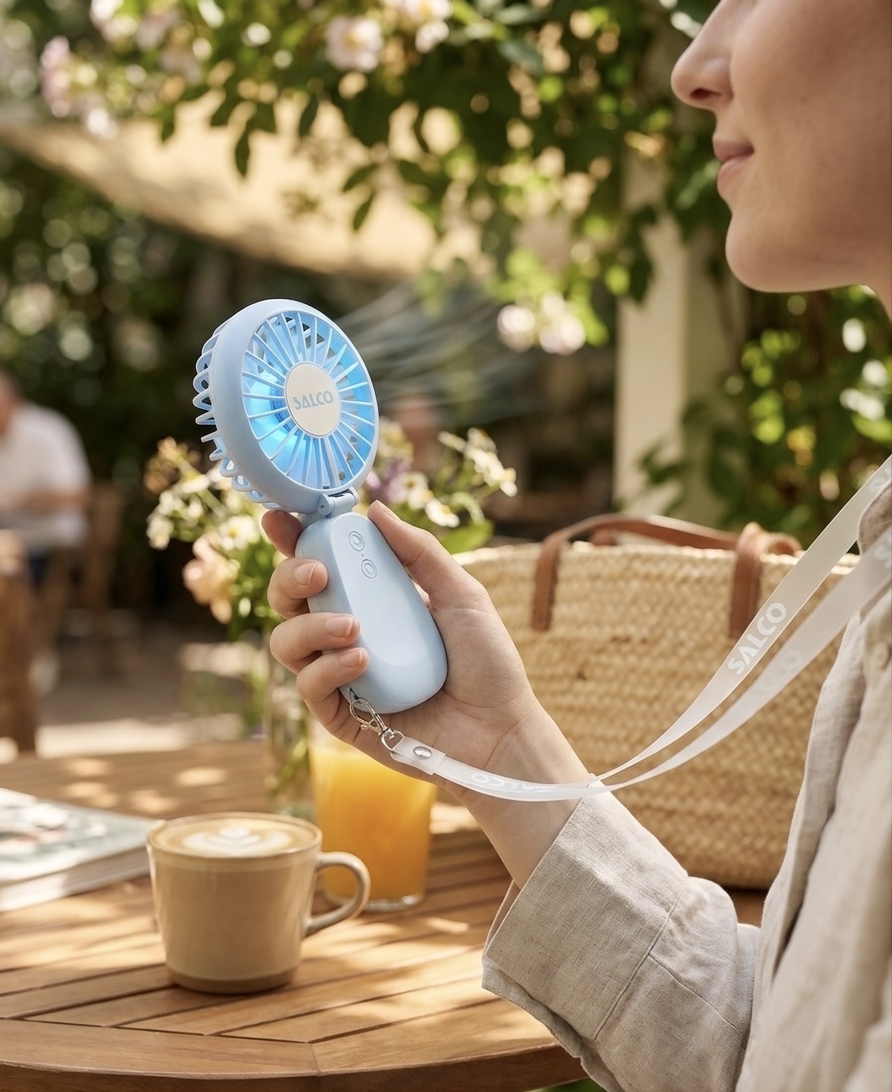 SALCO Mini ventilateur USB »SMF-20bl«