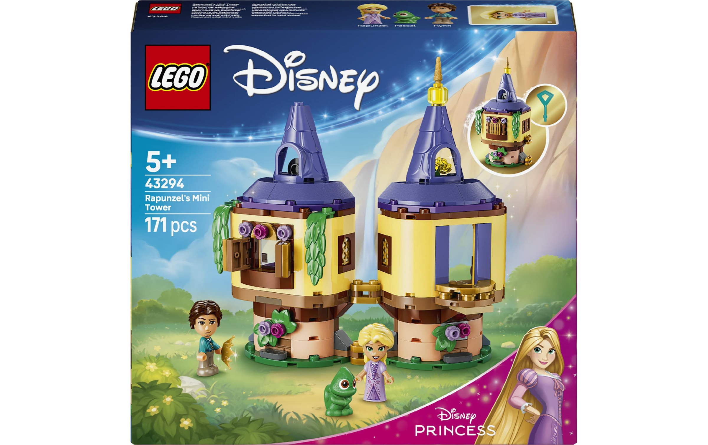 LEGO® Pions de construction »Rapunzels Mini-Turm (43294), LEGO Disney Princess« fabriqué en Europe