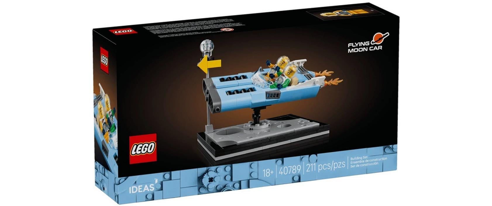 LEGO® Konstruktionsspielsteine »Flying Moon Car Kunststoff Mehrfarbig«
