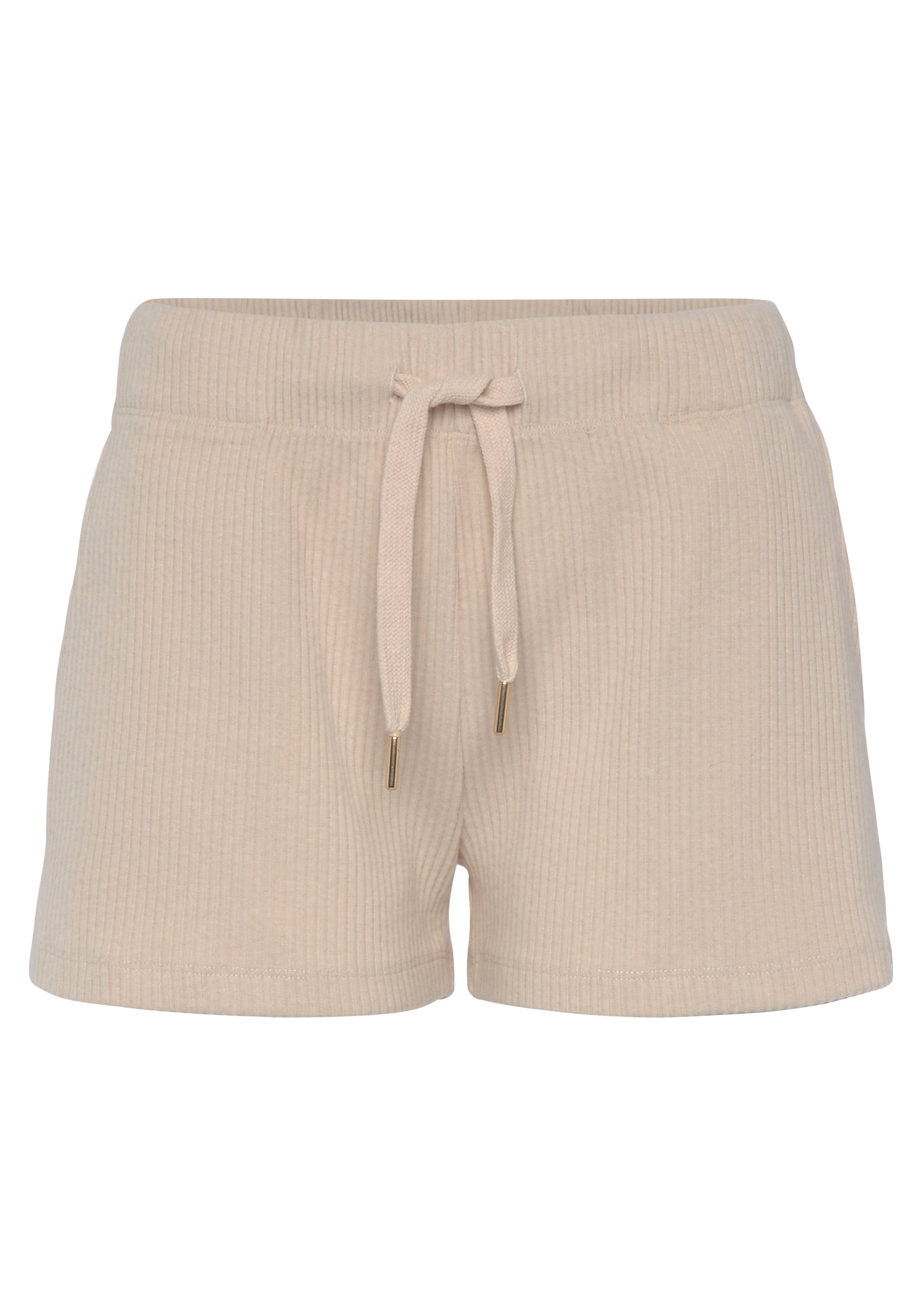 s.Oliver Sweatshorts  Kurze Hose aus Ripp-Qualität mit seitlichen Taschen, Loungewear