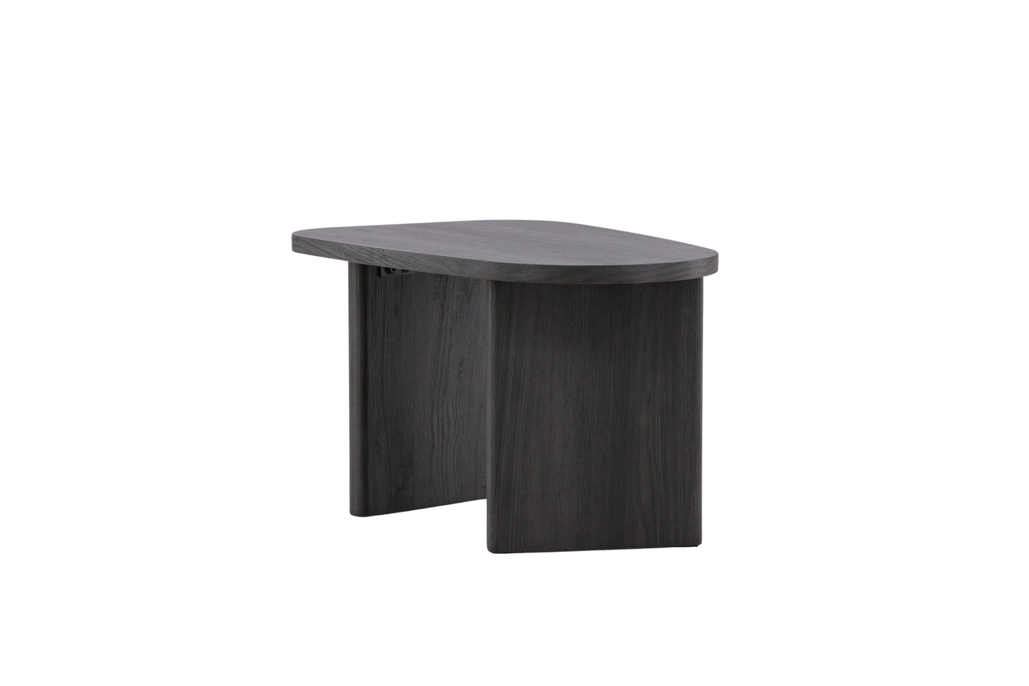 Venture Home Table d'appoint Table d'appoint, MDF, ovale, basse, compacte, conviviale