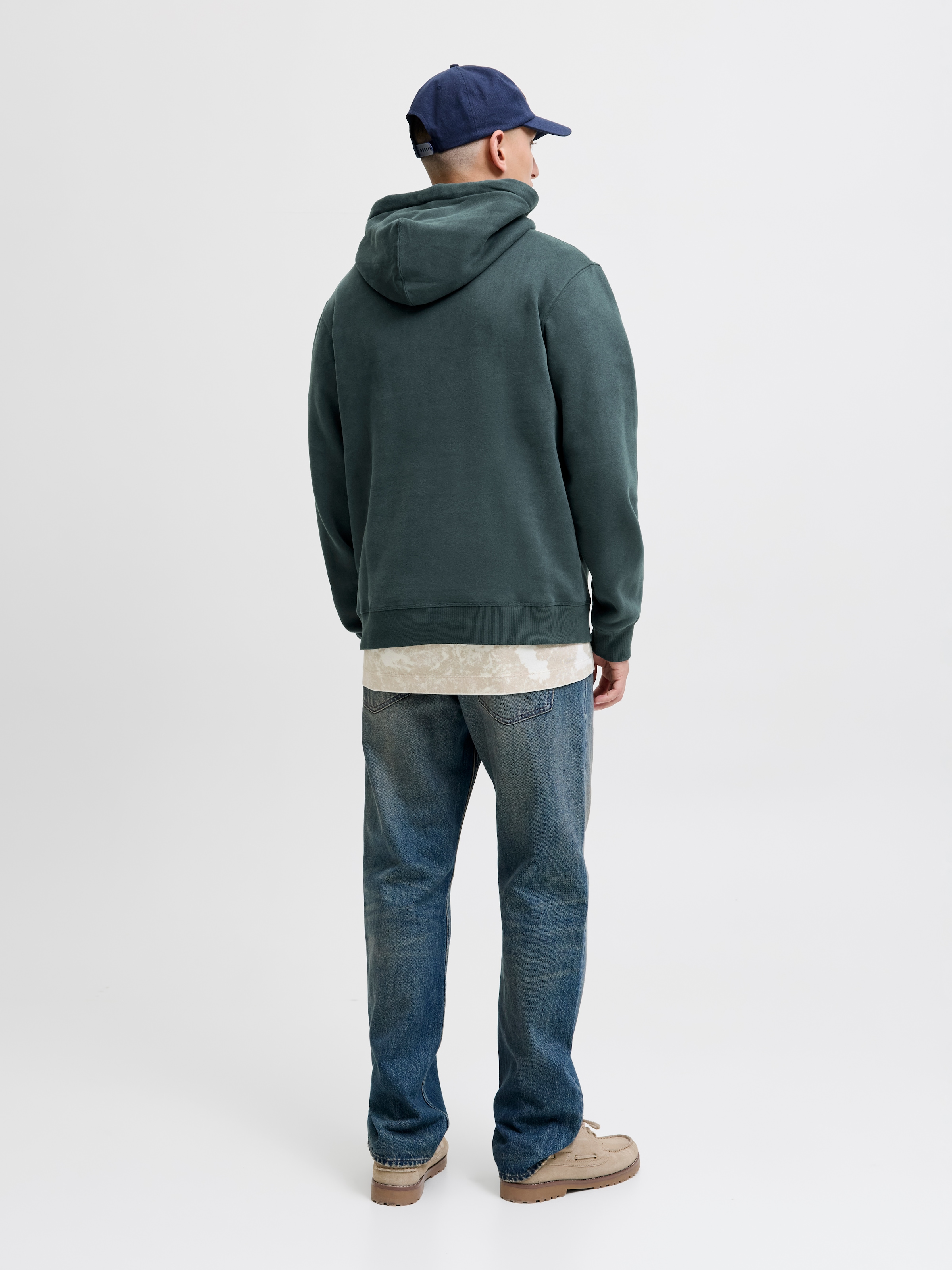 Jack & Jones Sweat à capuche »JORBLEECKER BRANDING SWEAT HOOD BF«
