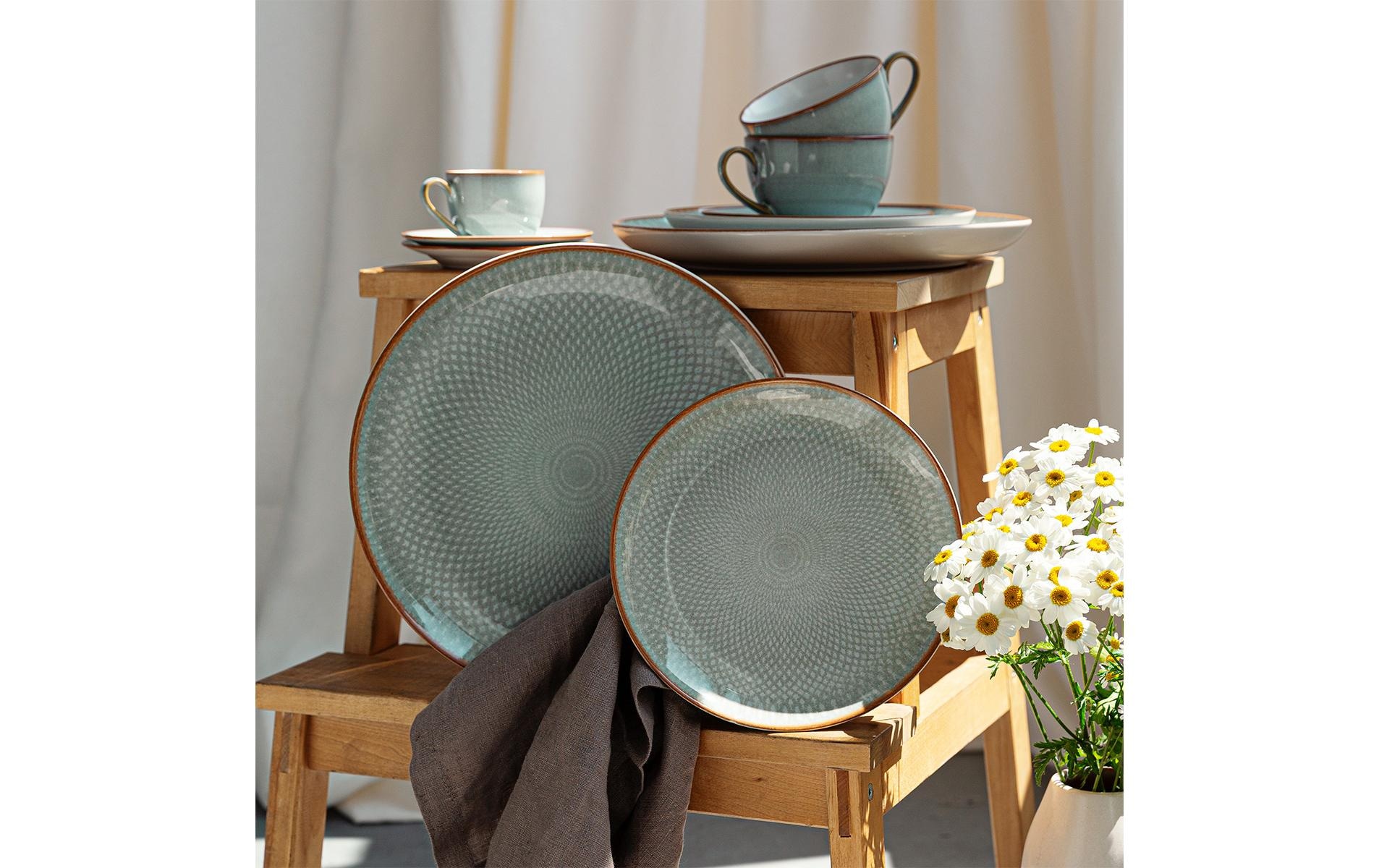   Assiette plate »Lunasol Elements Day Mandala 12-tlg.« Teller-Set