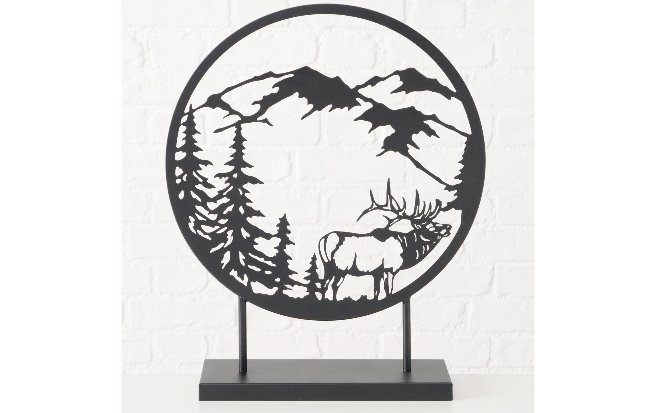 BOLTZE Figurine de Noël »Terrano Metall, 38 x 46,7 cm«