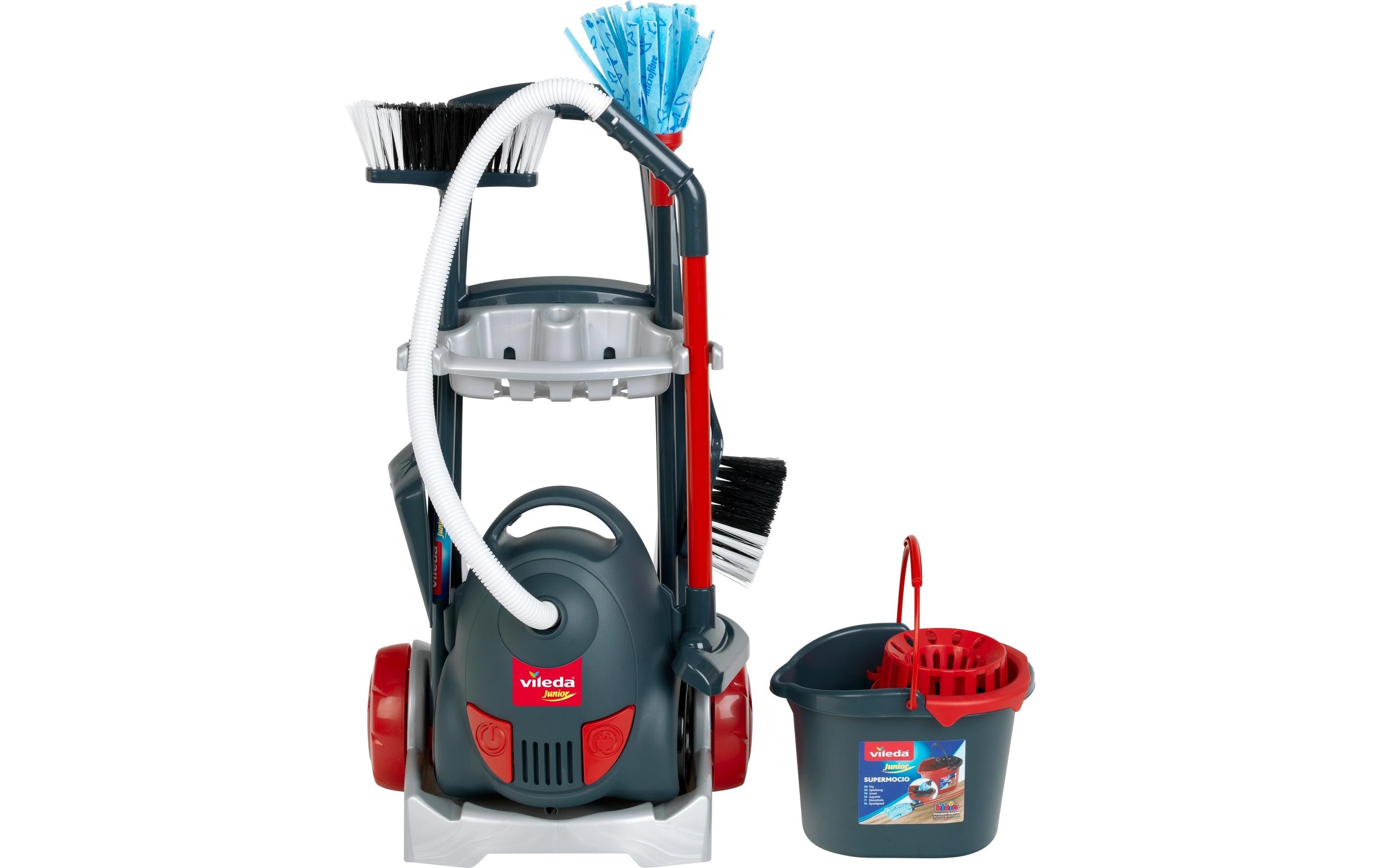   Aspirateur pour enfants »Klein-Toys Vileda mit Putzwagen, 7-tlg.«