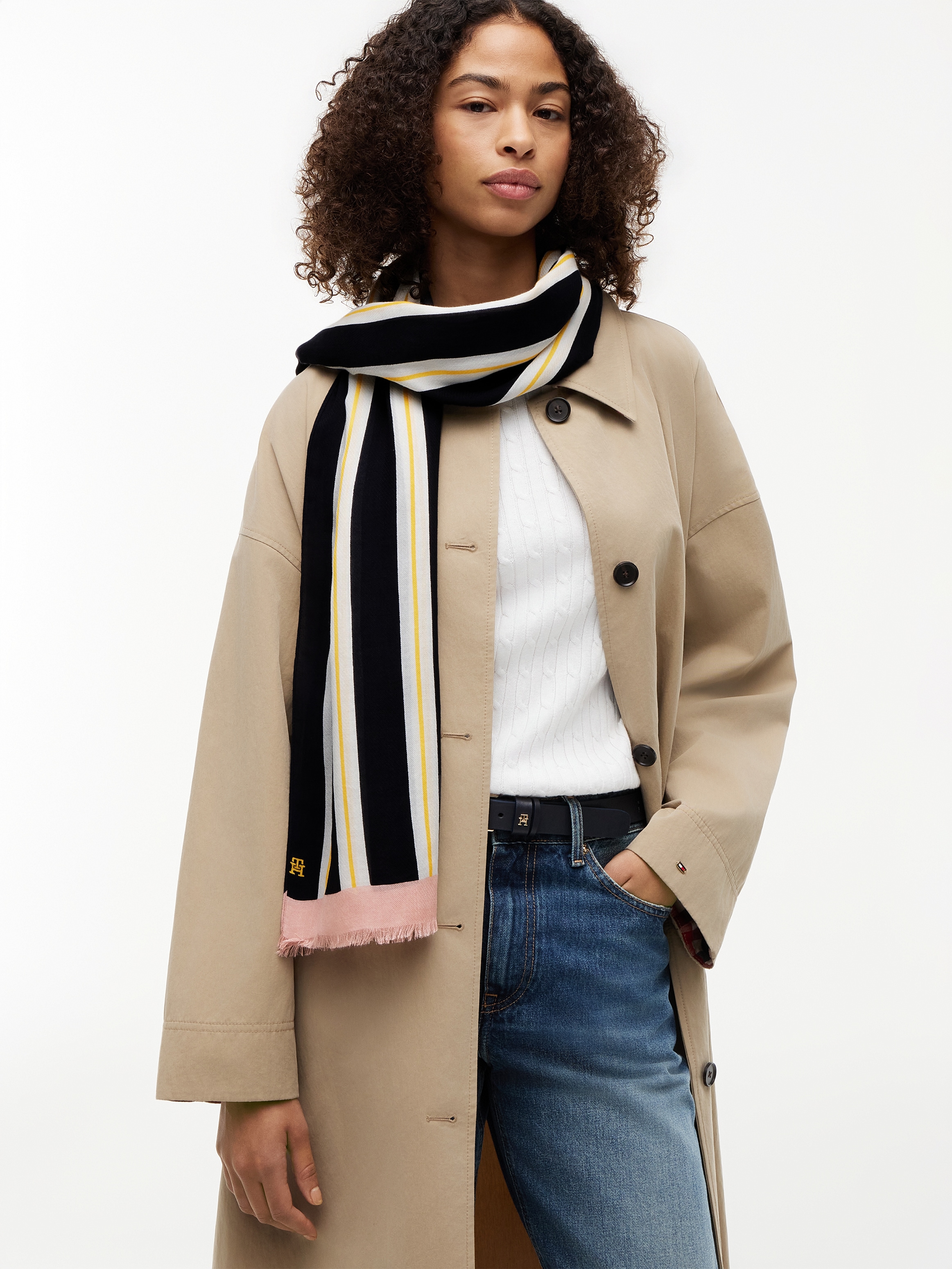 Tommy Hilfiger Foulard de mode »TH ELEVATED CHIC SCARF«