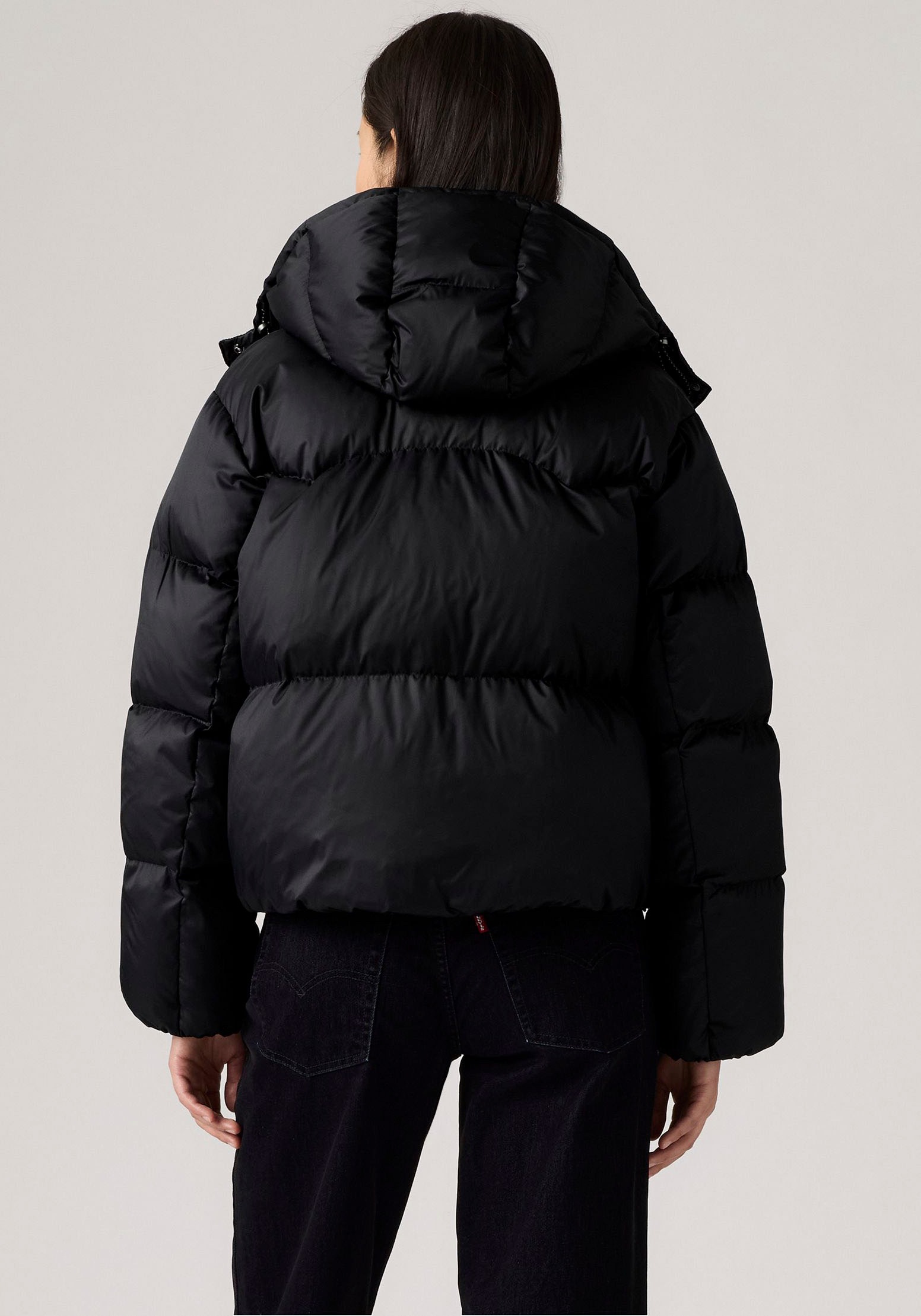 Levi's® Steppjacke mit Kapuze mit abnehmbarer Kapuze