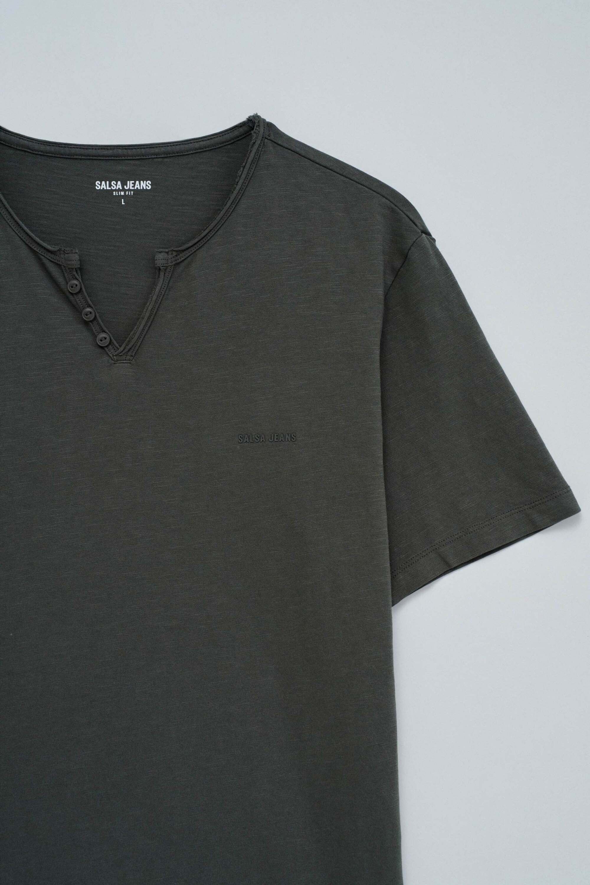 Salsa T-shirt »Salsa Jeans T-Shirt V-Neck Basic«