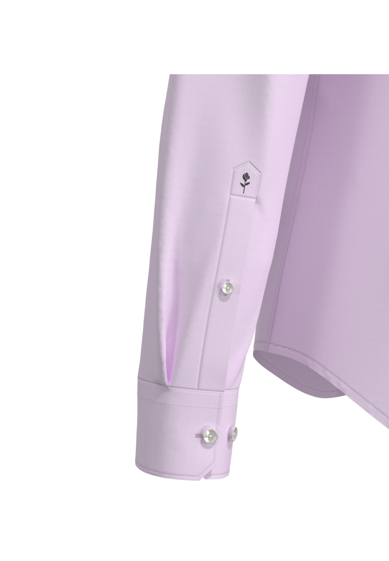 seidensticker Businesshemd »Schwarze Rose« Shaped 1/1 Kentkragen Uni