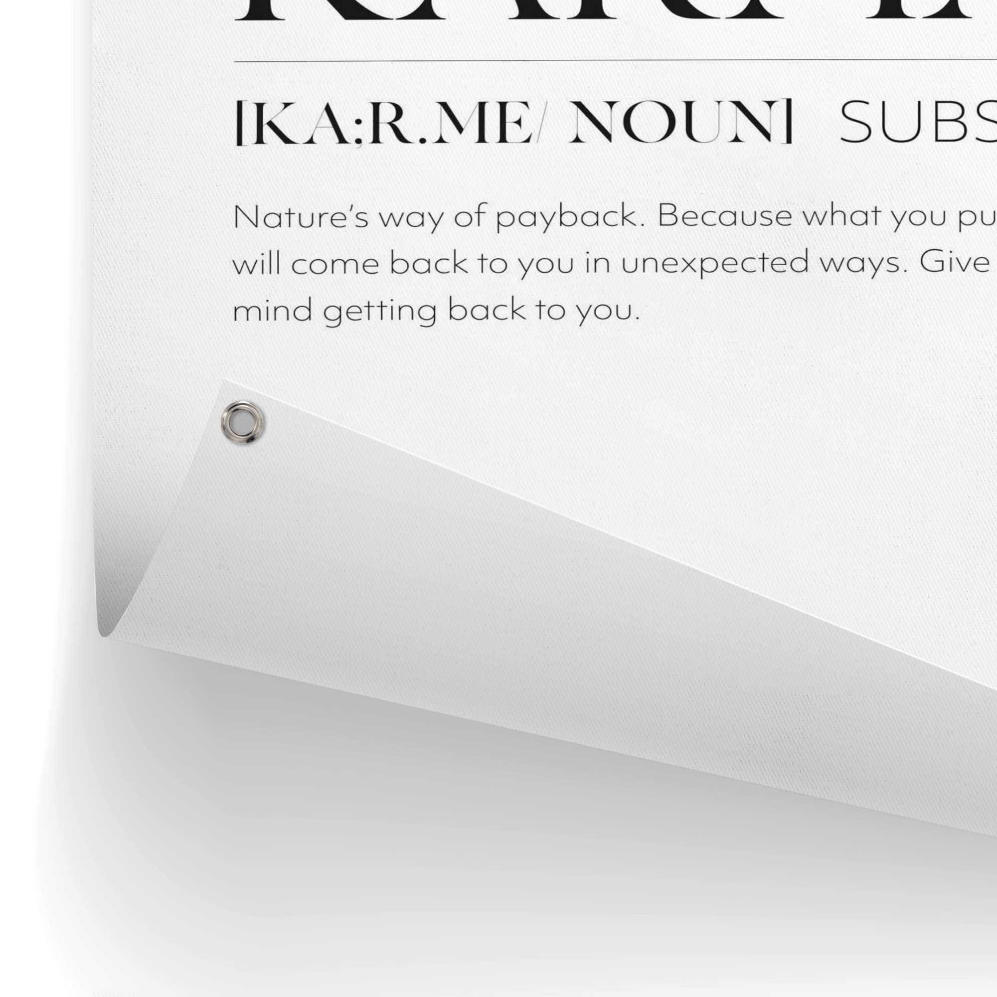 Reinders! Poster »Karma« Outdoor für Garten oder Balkon