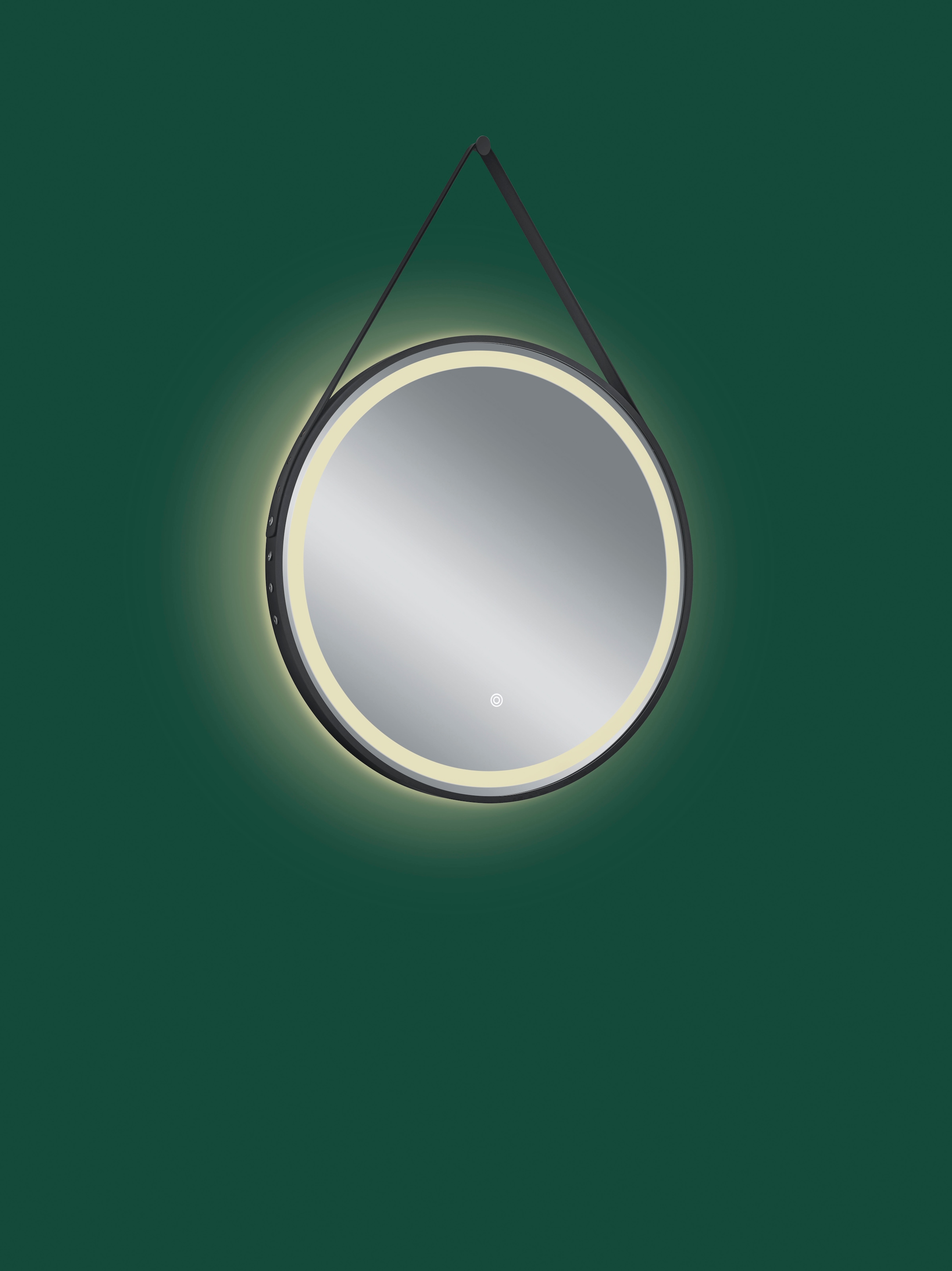 MIRRORS AND MORE LED-Lichtspiegel »Finchen« integrierte LED-Beleuchtung, mit Lederband