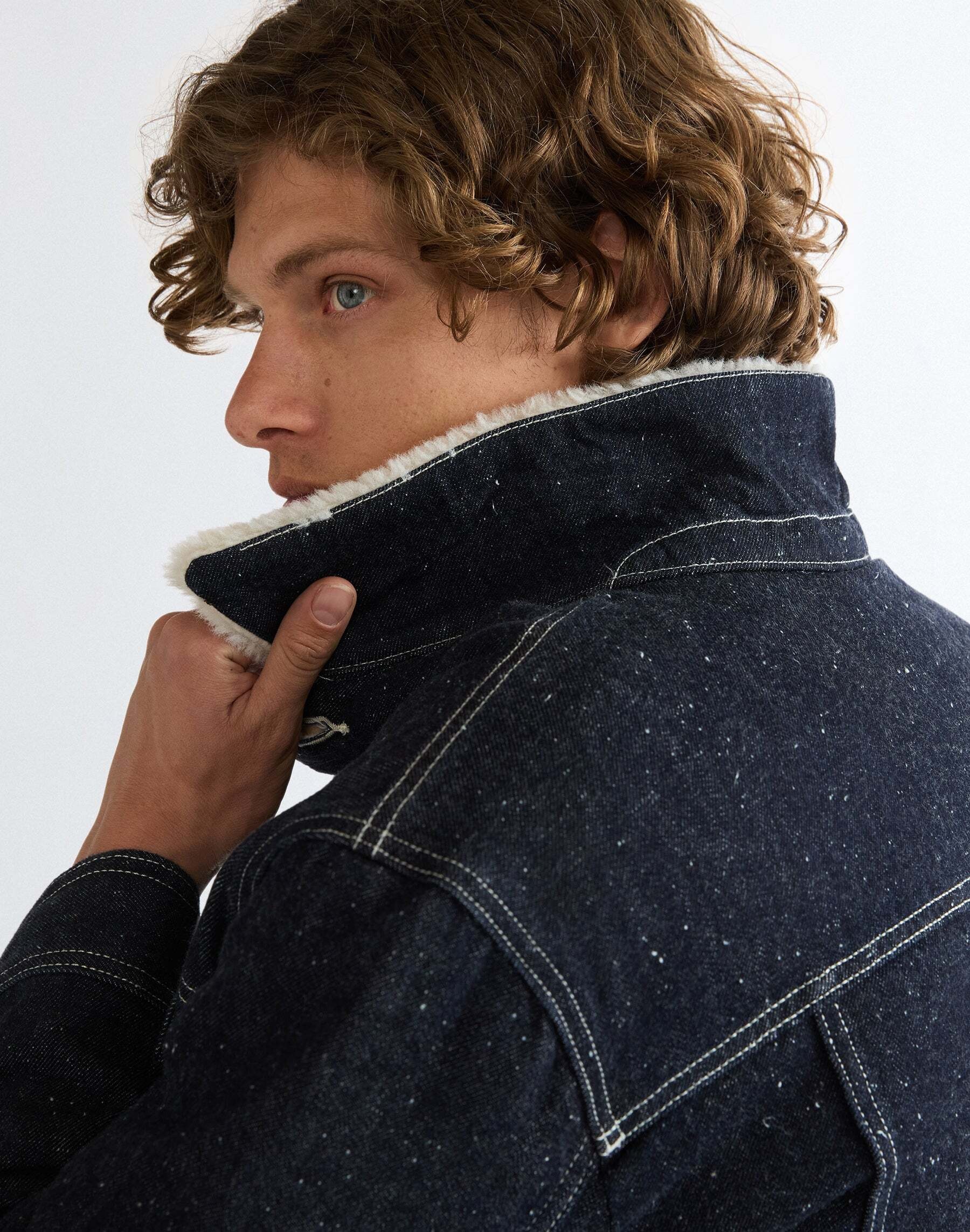 Wrangler Jeansjacke »WRANGLER Jeansjacke Sherpa Anti Fit«