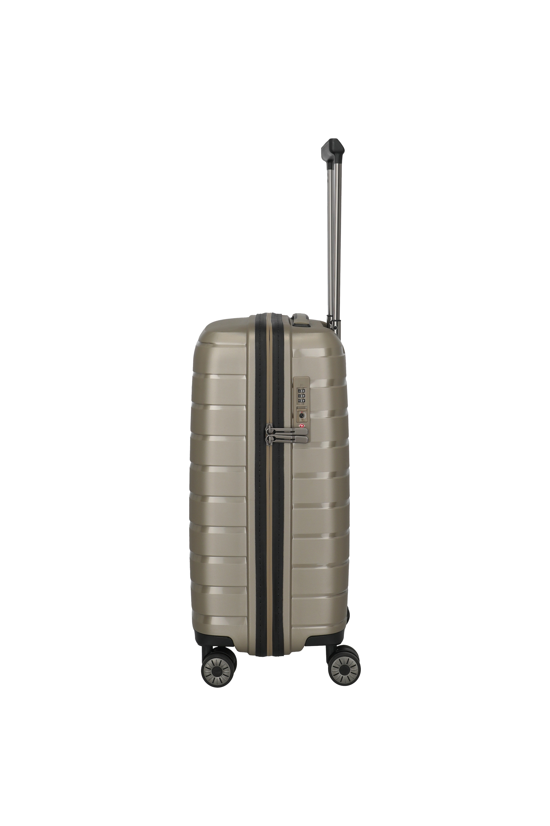 travelite Trolley »AIR BASE Reisekoffer Hartschale« 35 l 4 Rollen widerstandsfähiges Material und cleverer Innenaufteilung