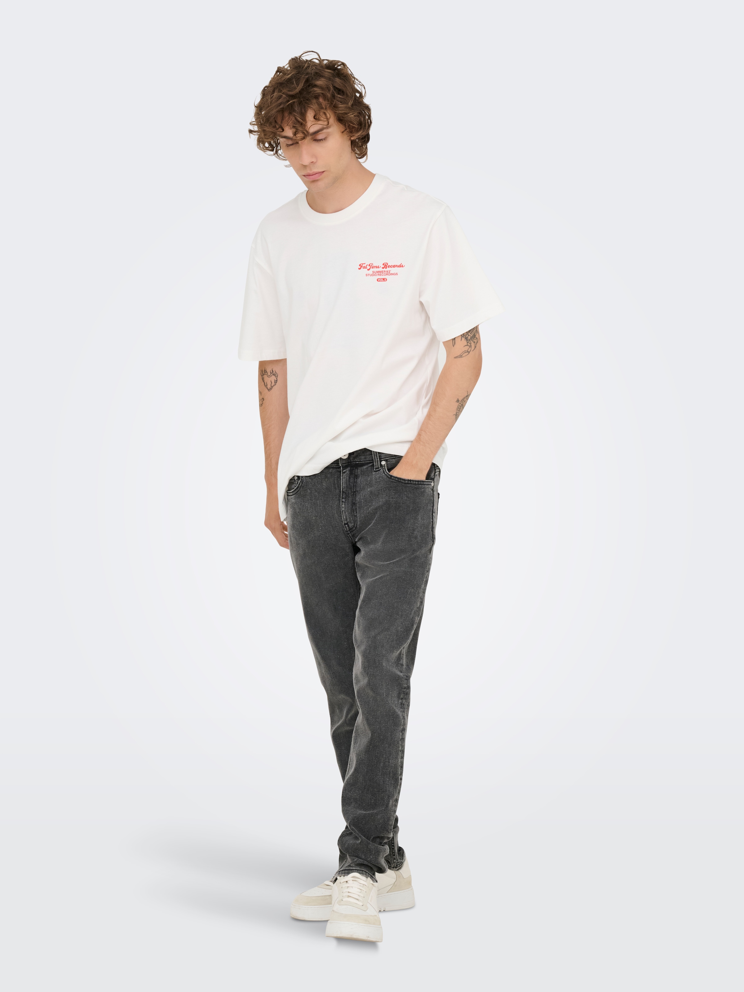 ONLY & SONS Slim-fit-Jeans »ONSLOOM SLIM 5748 EY BOX JEANS MU« Baumwollmischung, slim fit