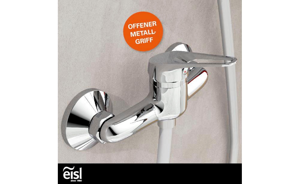 Eisl Duscharmatur »SPEED« auswechselbare 35mm Keramik-Kartusche, Brauseschlauchanschluss