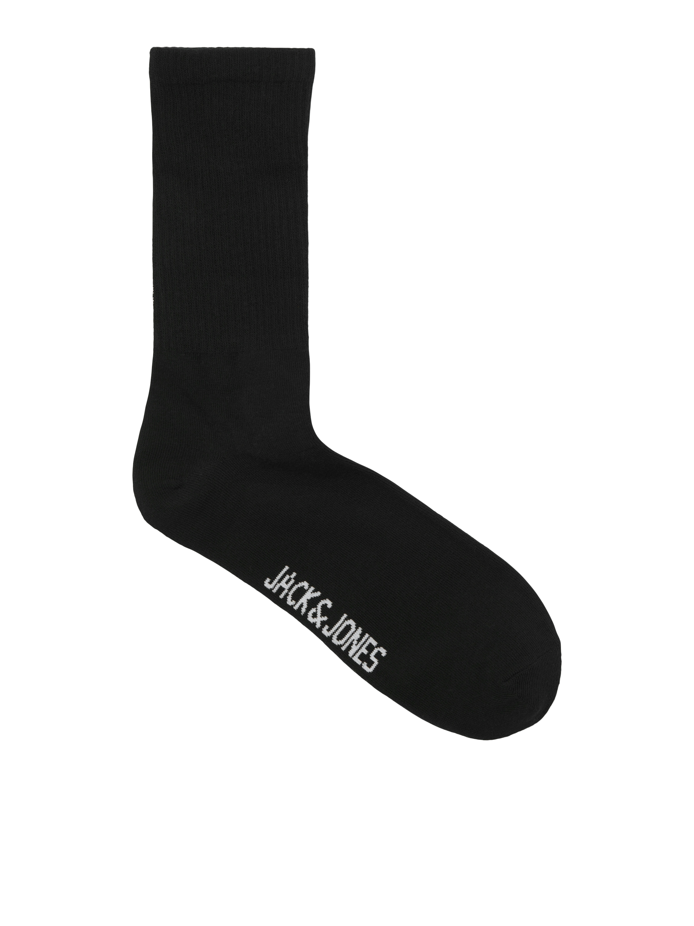 Jack & Jones Chaussettes de tennis »JACBASIC TENNIS SOCK 5 PACK« Paquet, 5 Couple tlg. mélange de coton, taille unique