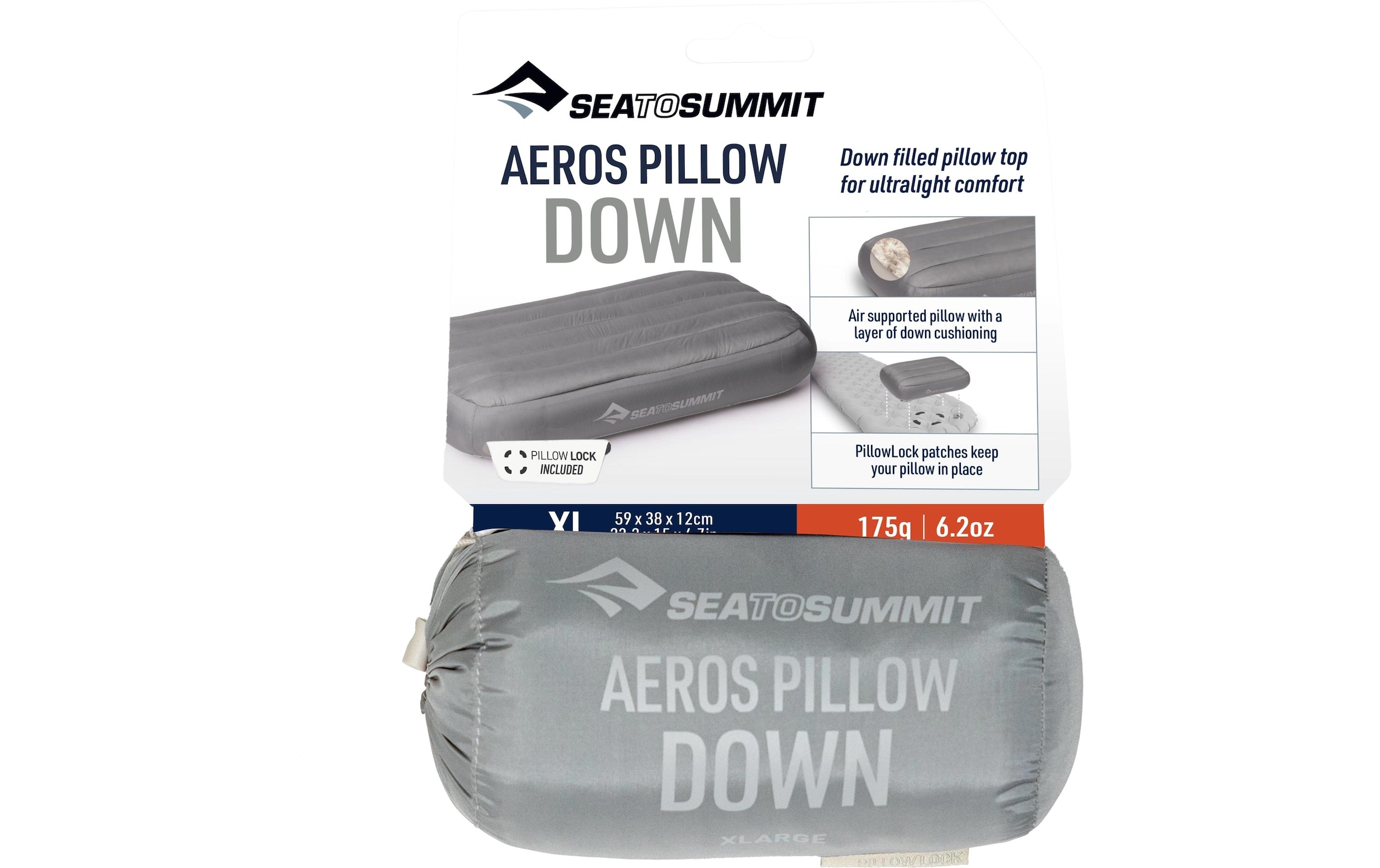 sea to summit Reisekissen »Down Pillow XL«