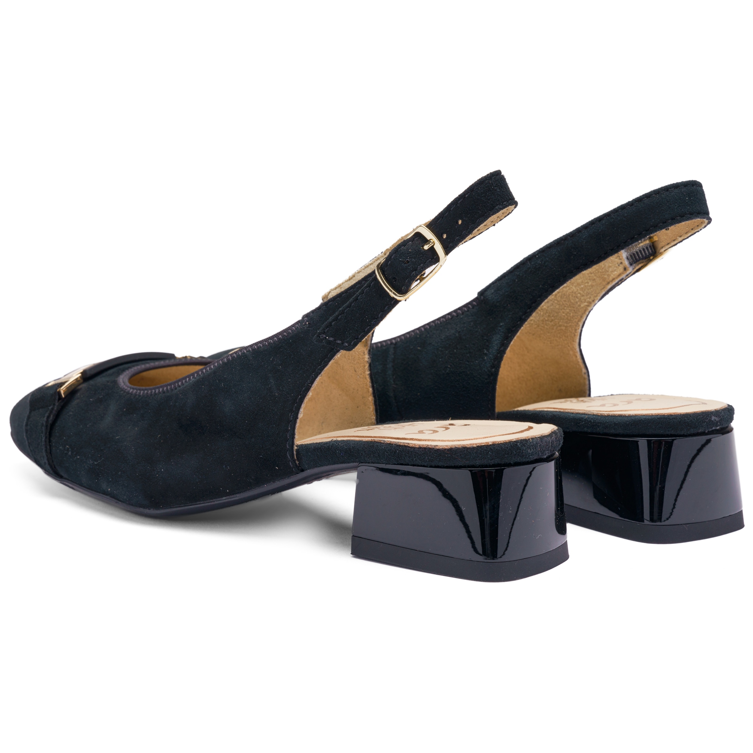 Ara Pompes à sling »GRAZ«  , talon bloc, chaussure business, avec boucle réglable, largeur H