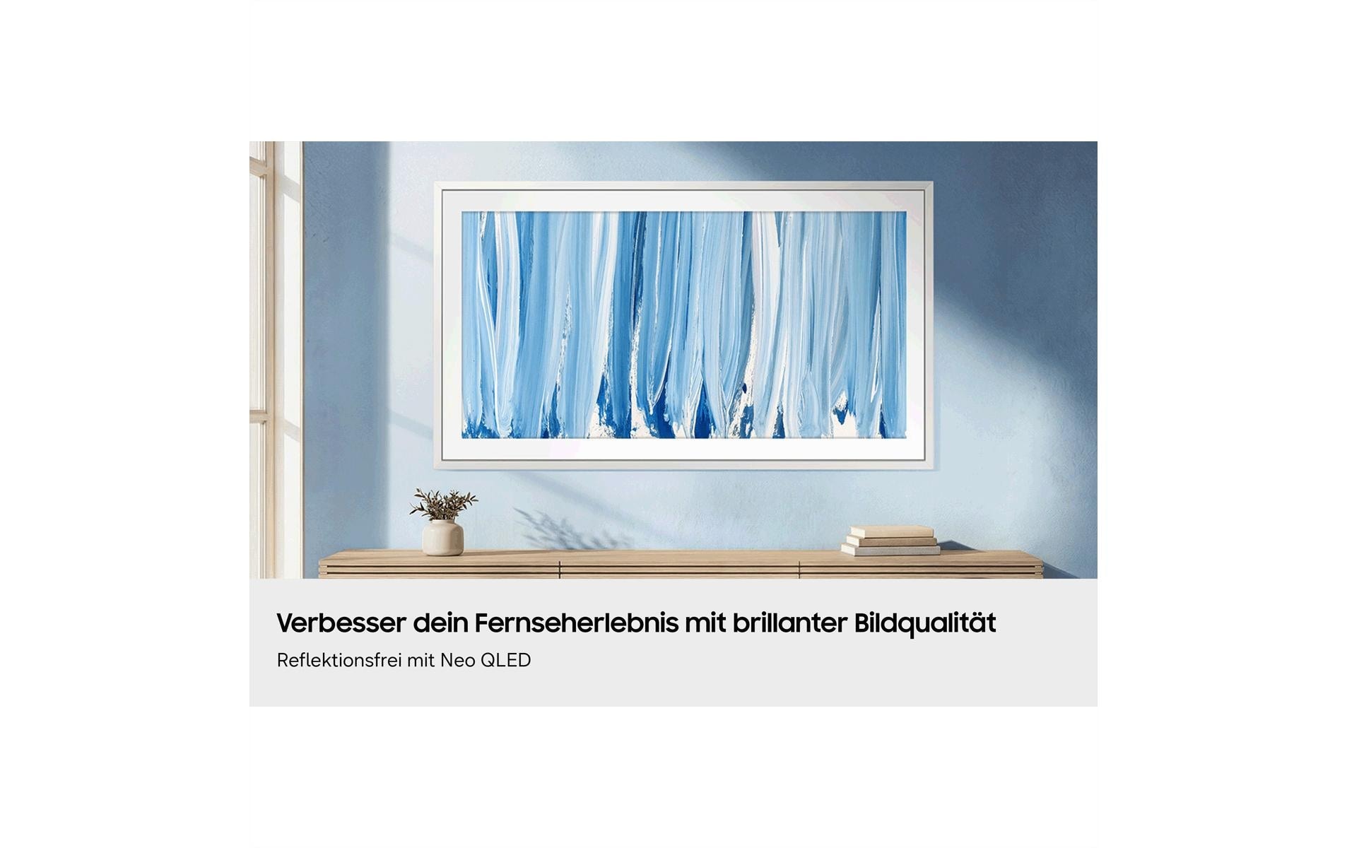 Samsung Téléviseur QLED »TV QE65LS03HW« 163 cm/65 ″ Télévision intelligente