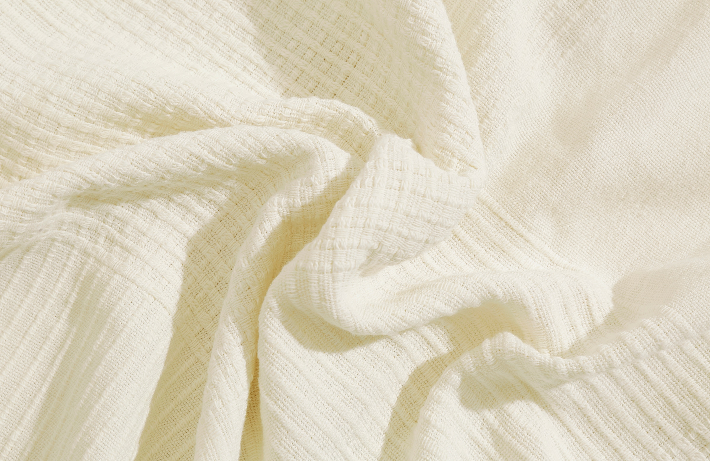 GOODproduct Couvre-lit »Mira« leichte Tagesdecke aus 100% Baumwolle, uni Überwurf, ohne Füllung