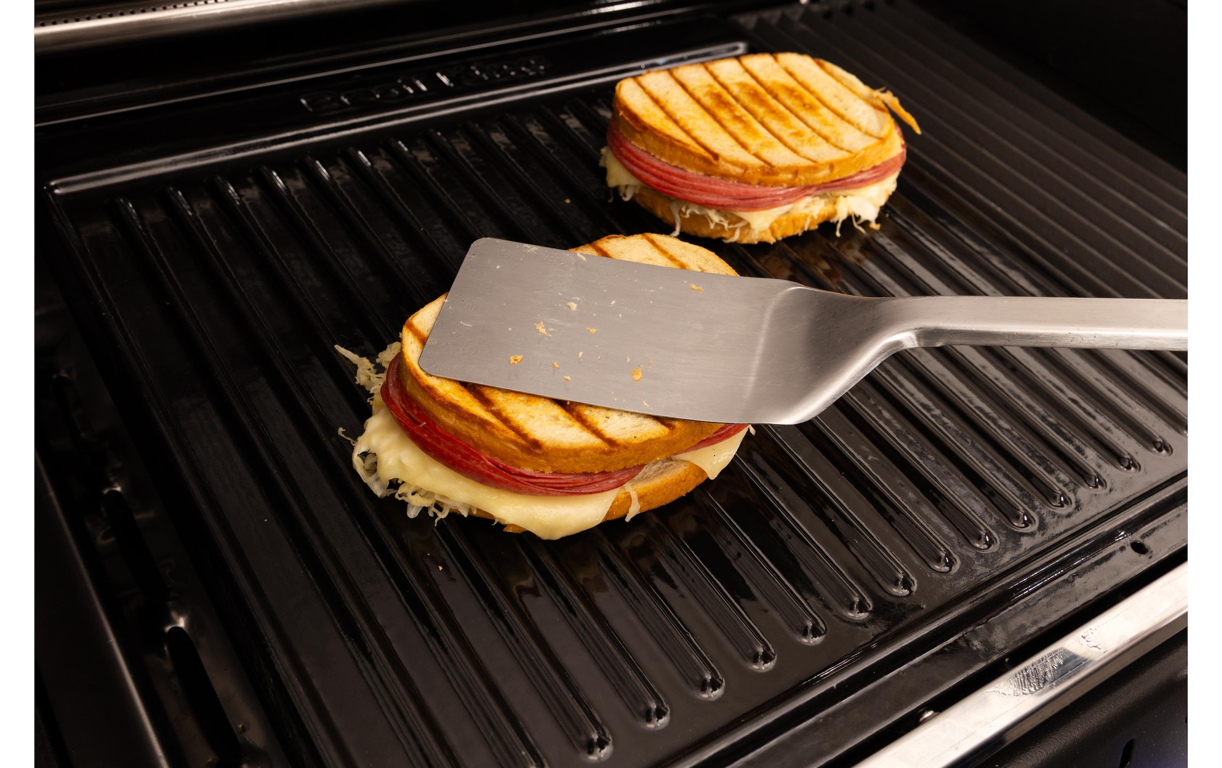Broil King Embout de plaque de gril »Do more – plancha Baron Crown« Emaillierte Plancha Platte für Baron und Crown Serie