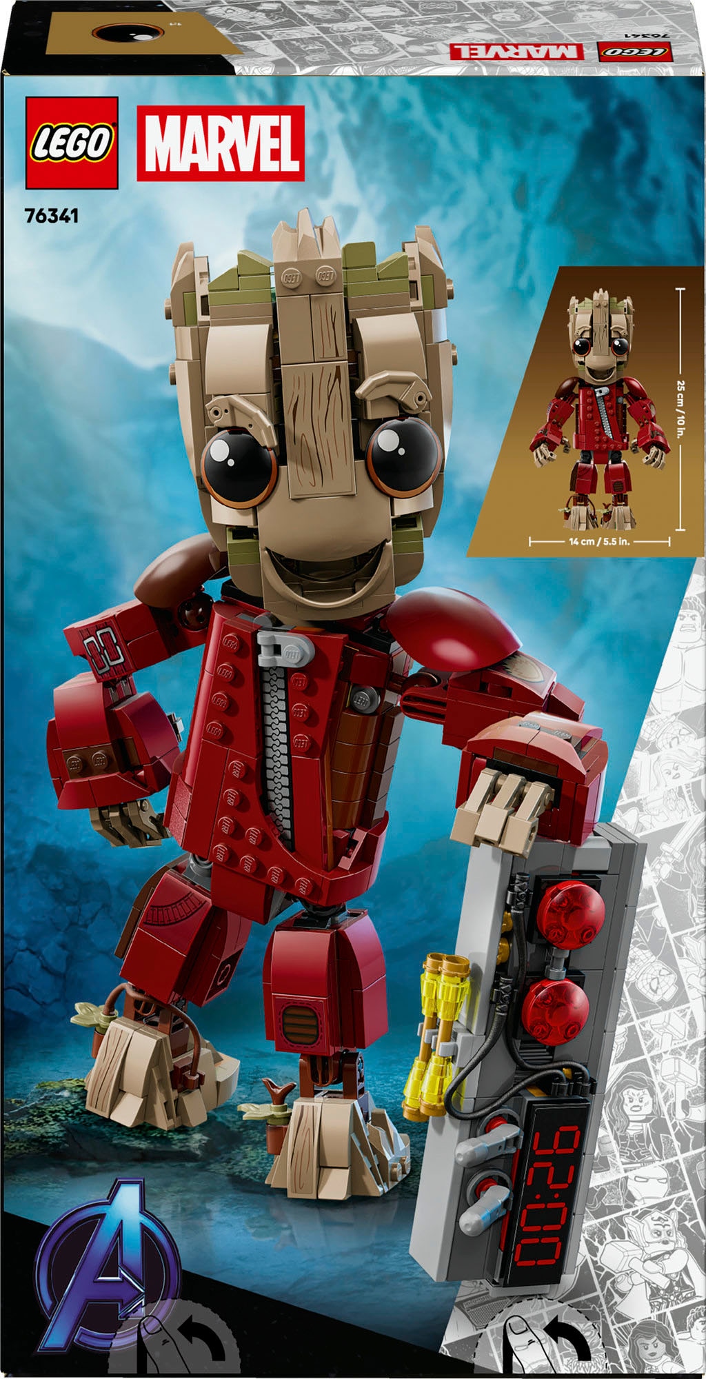 LEGO® Pions de construction »Groot im Ravager-Outfit (76341), LEGO Super Heroes« Made in Europe